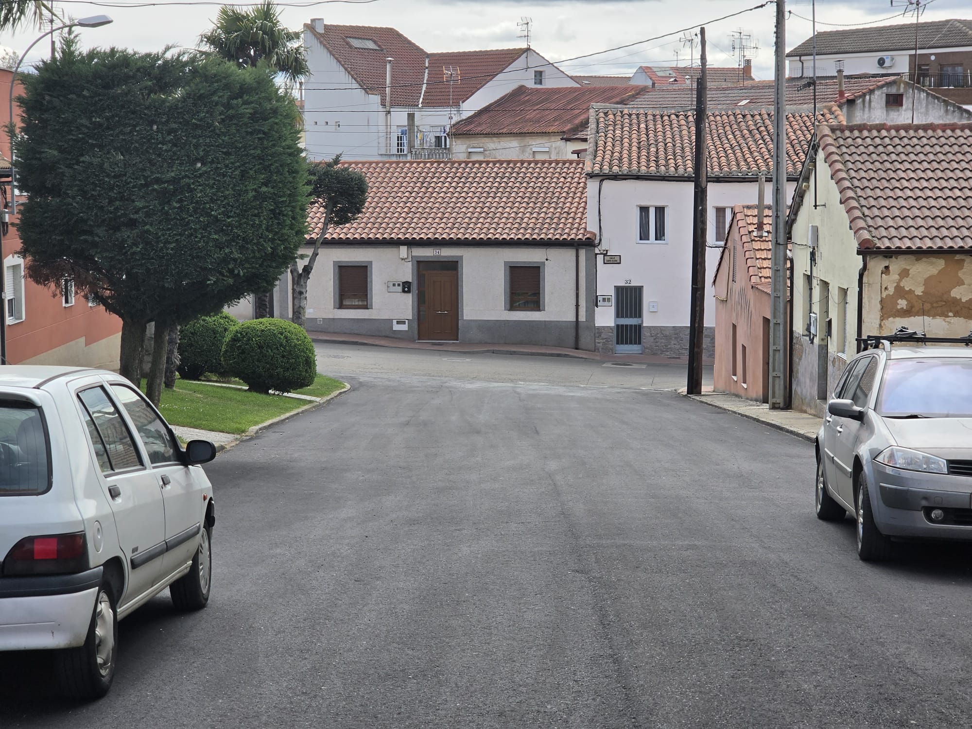 Asfaltado realizado en las calles San Pedro y San Froilán. | L.N.C.