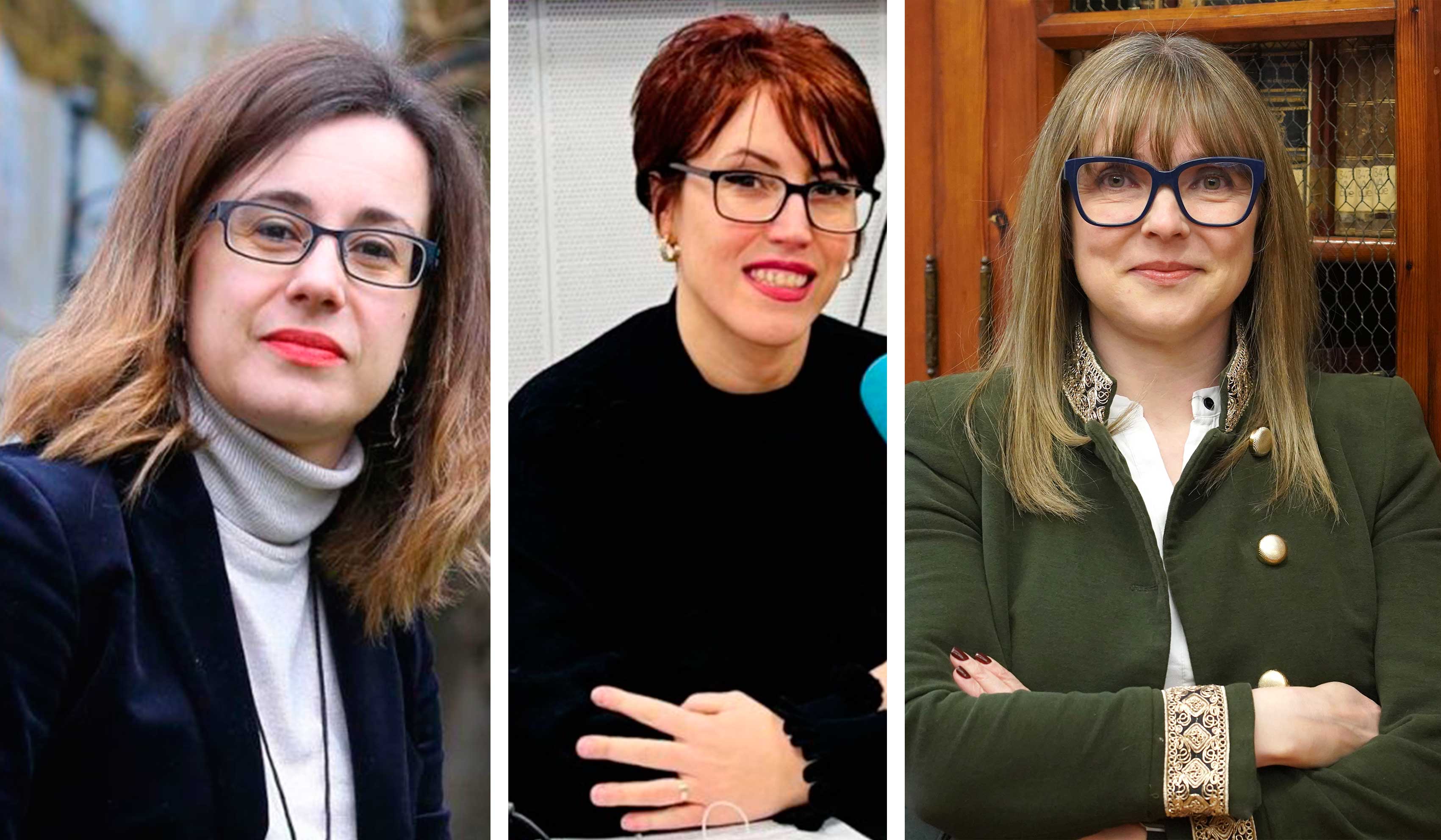 Noemí Sabugal, Esther Peñalba y Marta Marne. | ICAL / L.N.C.
