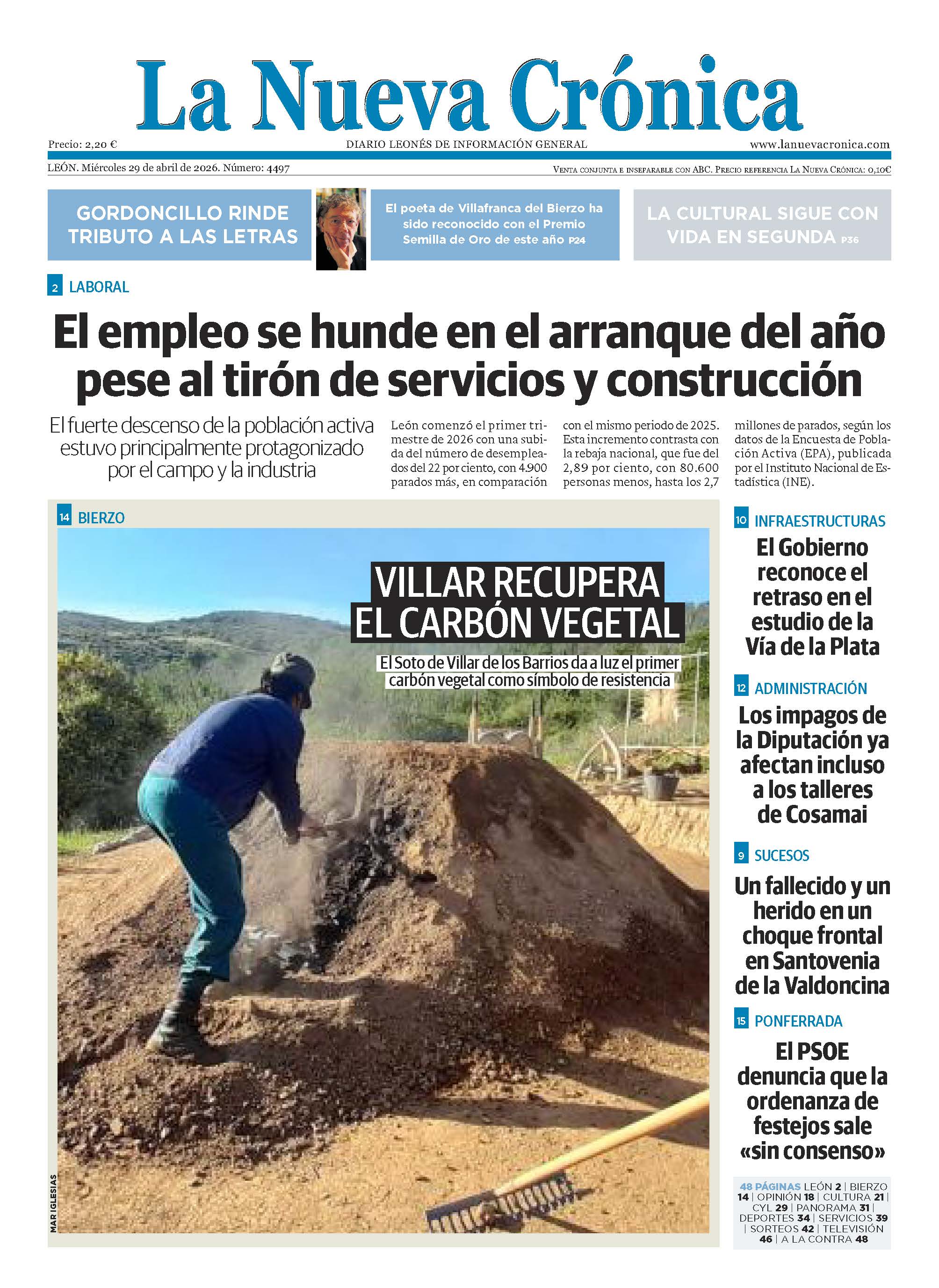 29 04 2026 La Nueva Crónica