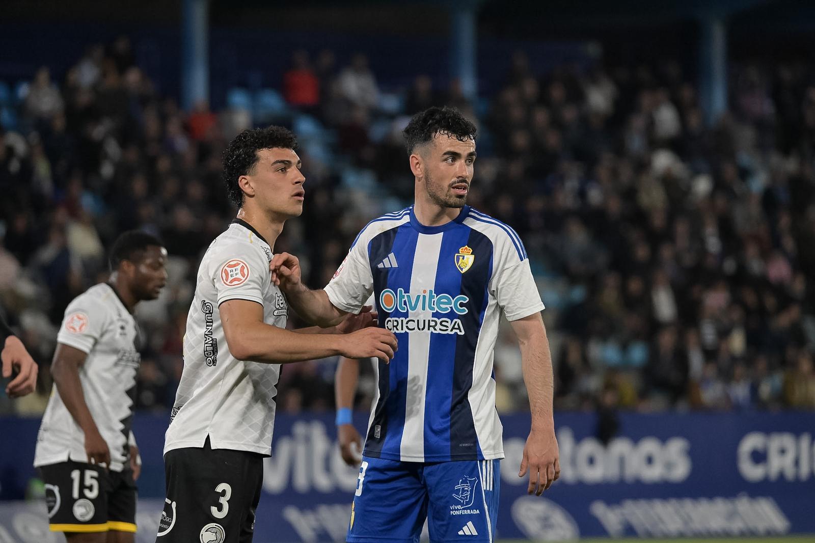 Jorrín durante el partido ante Unionistas. QUINITO