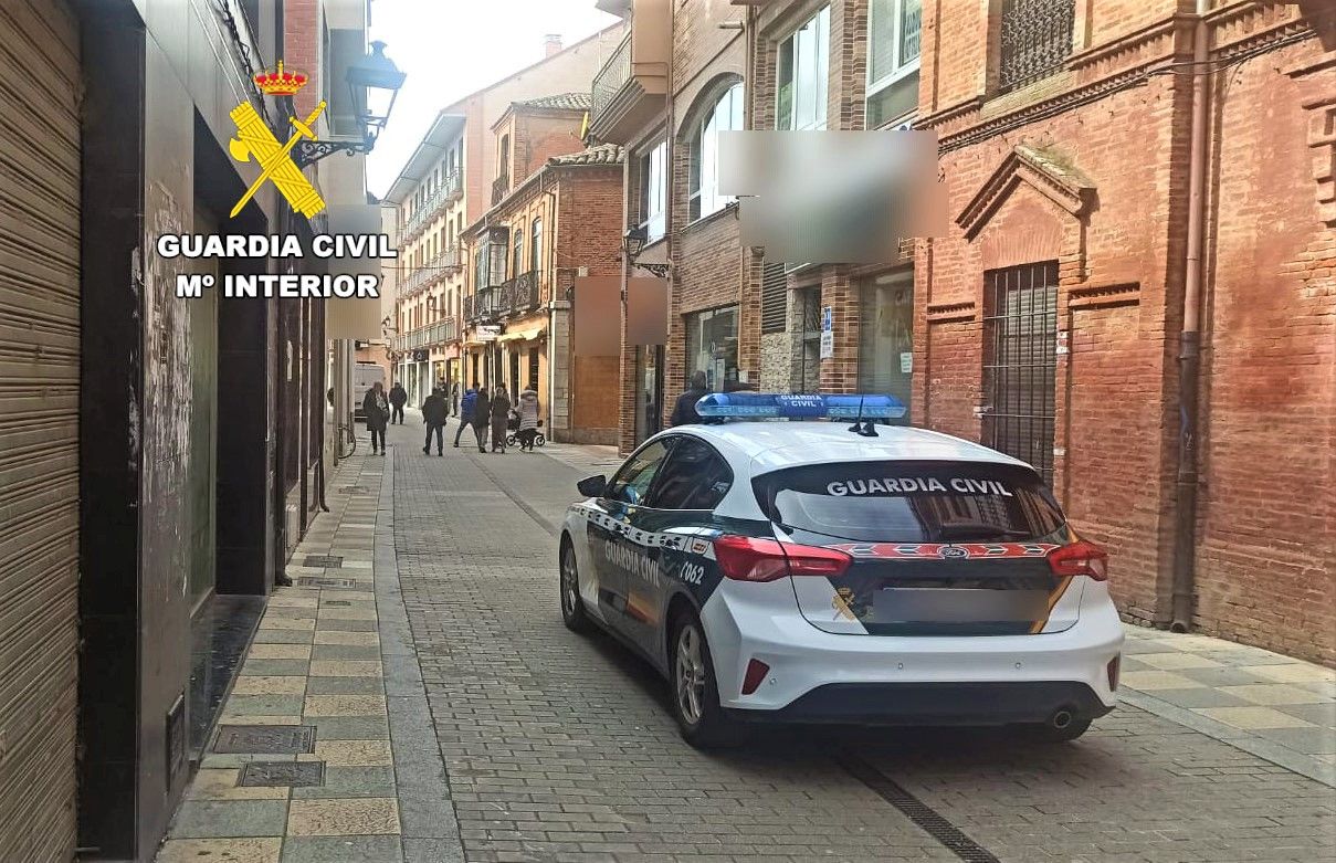 Foto de archivo de la Guardia Civil de  Valencia de Don Juan. | L.N.C.