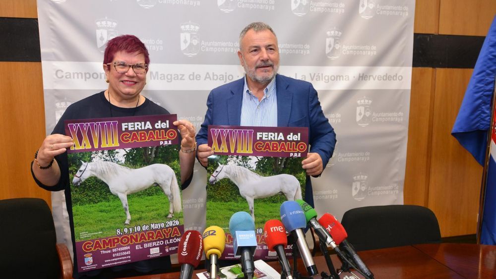 Presentación de la nueva edición de la Feria del Caballo de Camponaraya. | J.F.