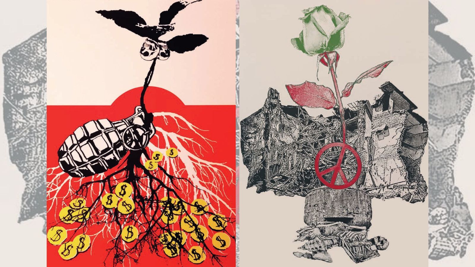 Un par de obras de la exposición del Centro Leonés de Arte. | L.N.C.