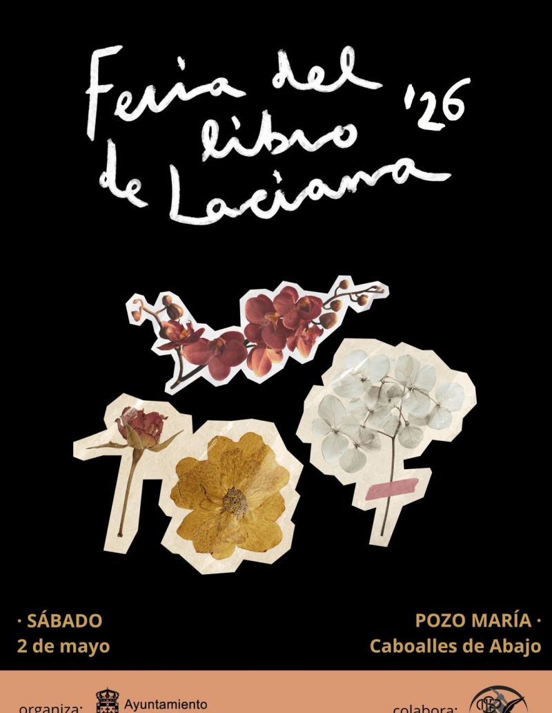 Cartel de la Feria del Libro de Laciana.