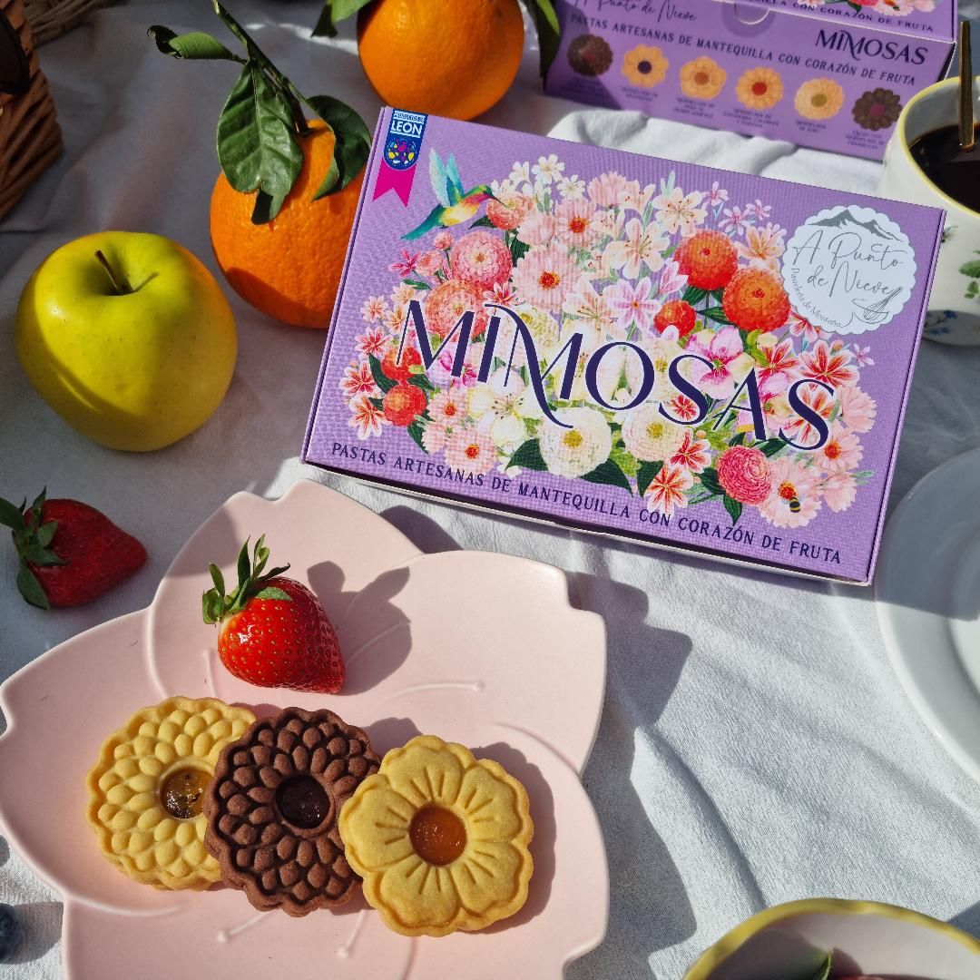 Cada Mimosa se elabora de manera completamente artesanal, desde la masa hasta el relleno.