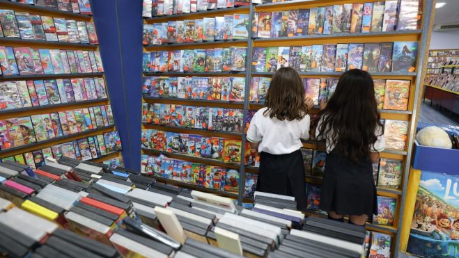 El interior del videoclub regentado por Matilde Jáñez.FERNANDO OTERO
