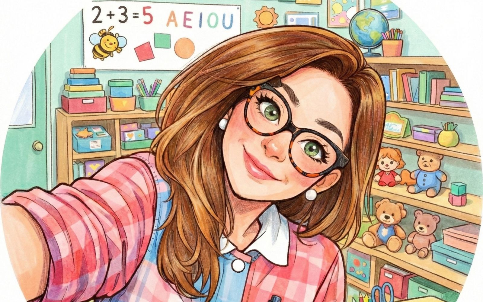Ilustración de perfil de Instagram de Paula en la cuenta ‘El Rinconcito de Paula’ | L.N.C. Ilustración de perfil de Instagram de Paula en la cuenta ‘El Rinconcito de Paula’ | L.N.C.