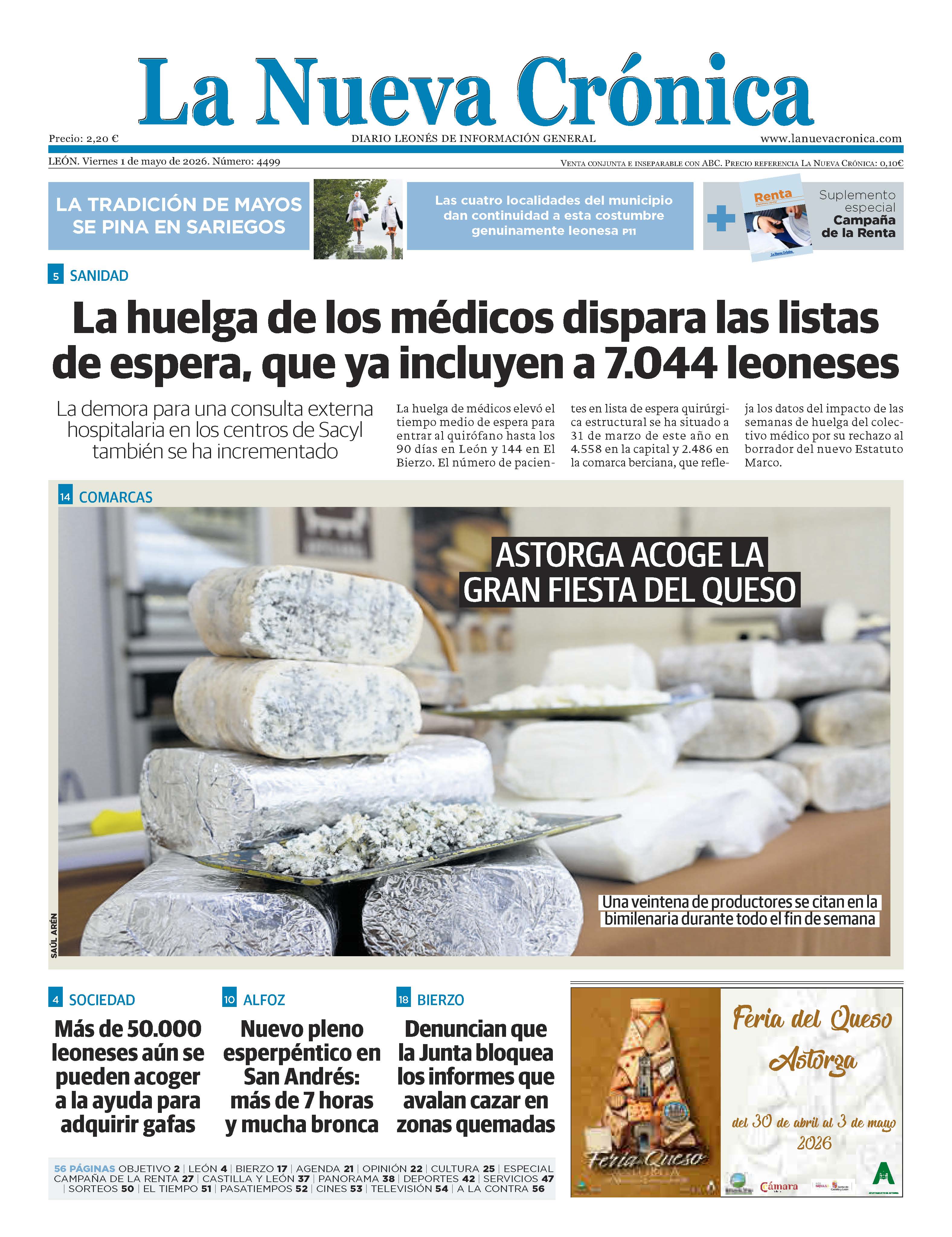 01 05 2026 La Nueva Crónica