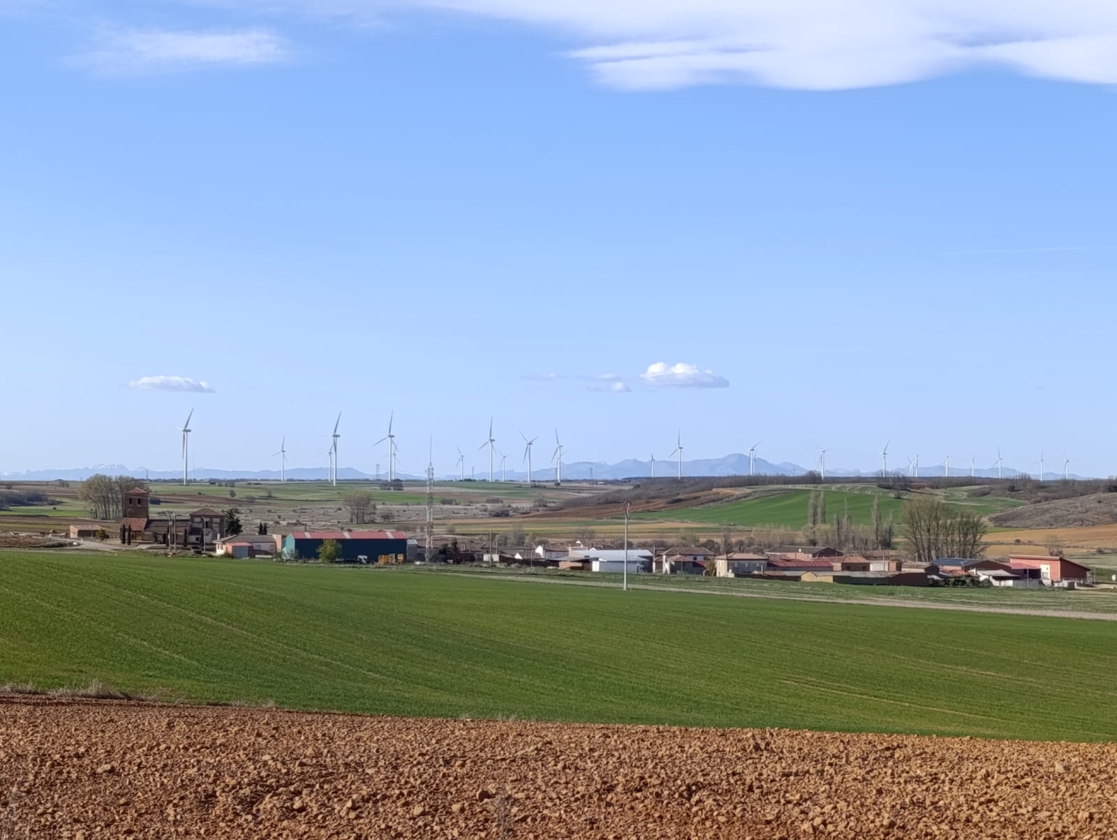 Vista de San Martín de la Cueza. | L.N.C.