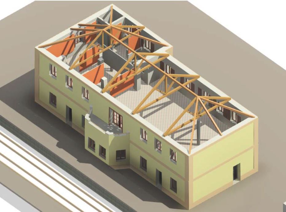 Infografías incluidas en el proyecto del museo. | ASOCIACIÓN FERROVIARIA REINO DE LEÓN