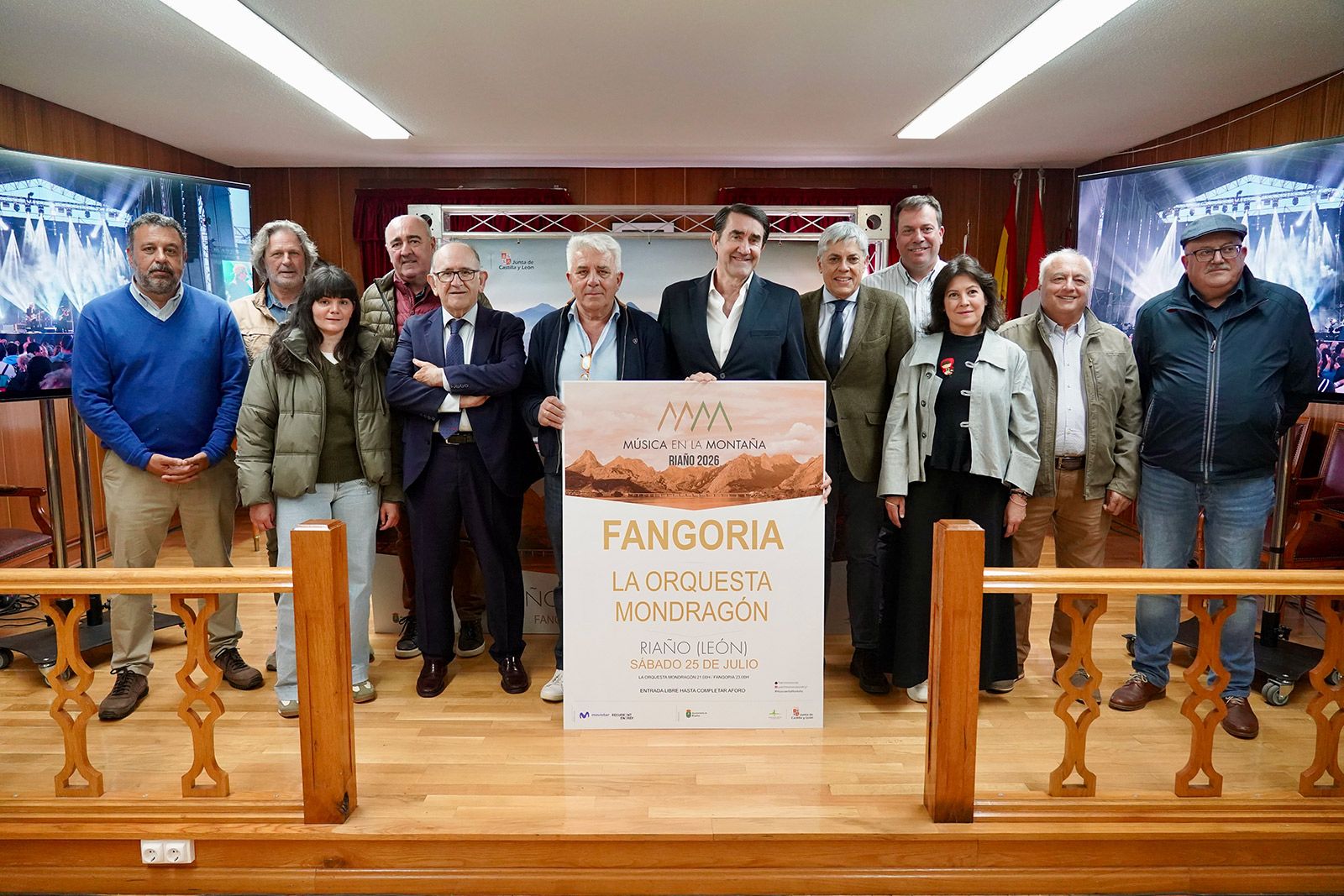 Presentación del festival Música en la Montaña en Riaño. | CAMPILLO (ICAL)