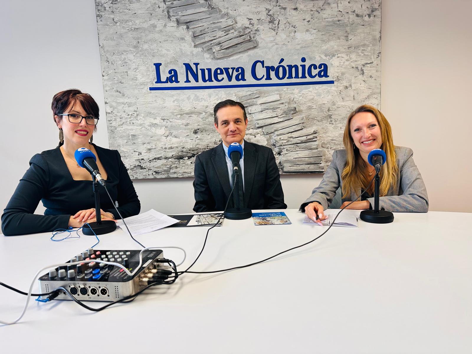 Raúl Fernández Sobrino en el espacio ‘Entre nosotras’ de Cope León | L.N.C.