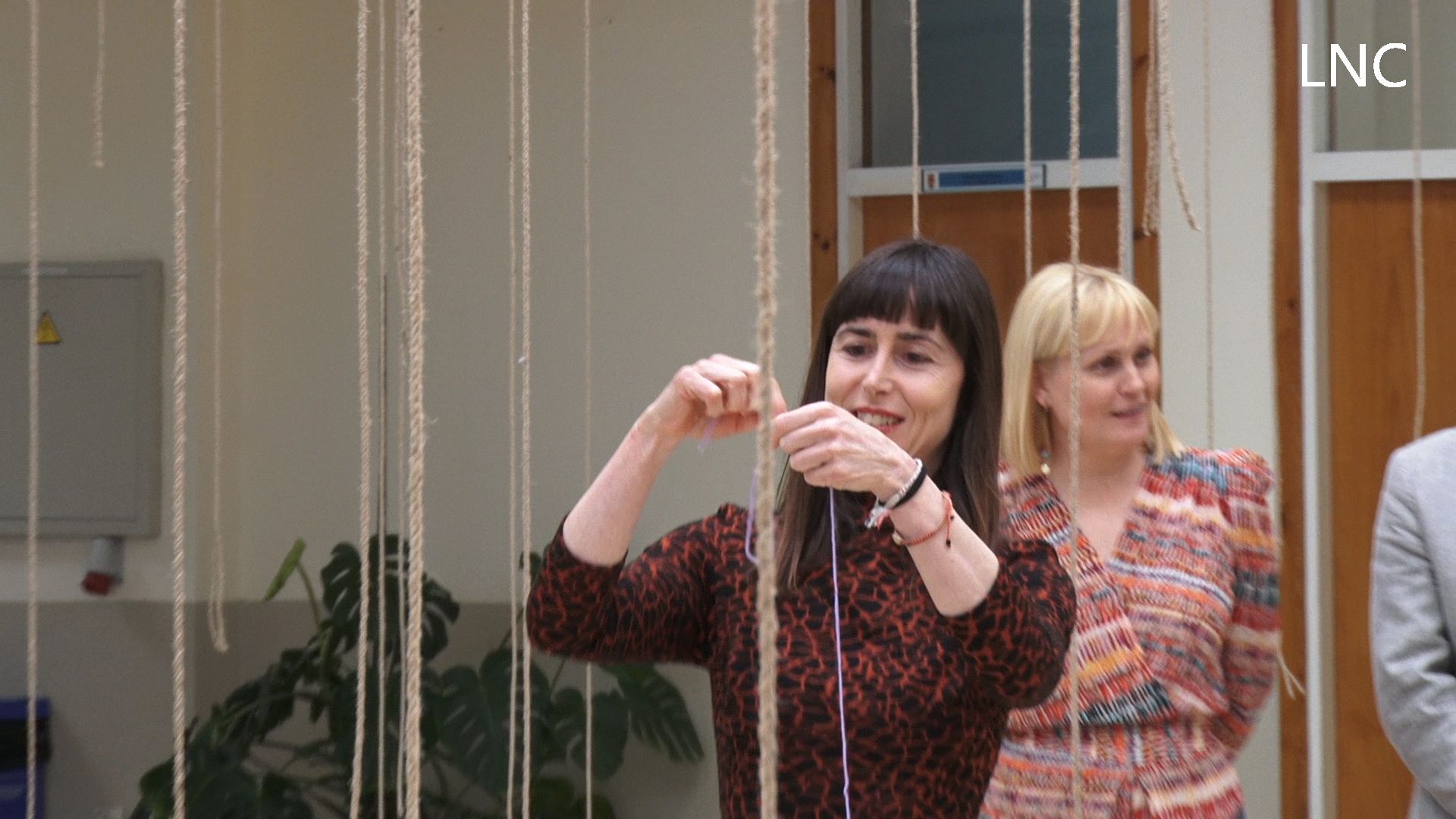 Dando 'cuerda' al arte contemporáneo en la Universidad de León