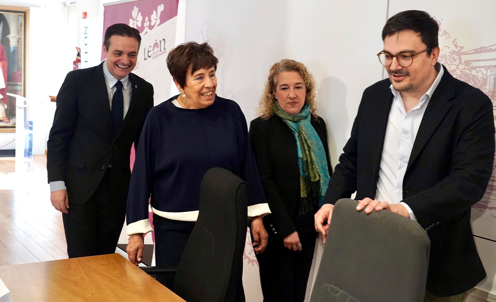 Un instante de la presentación del Día de los Museos