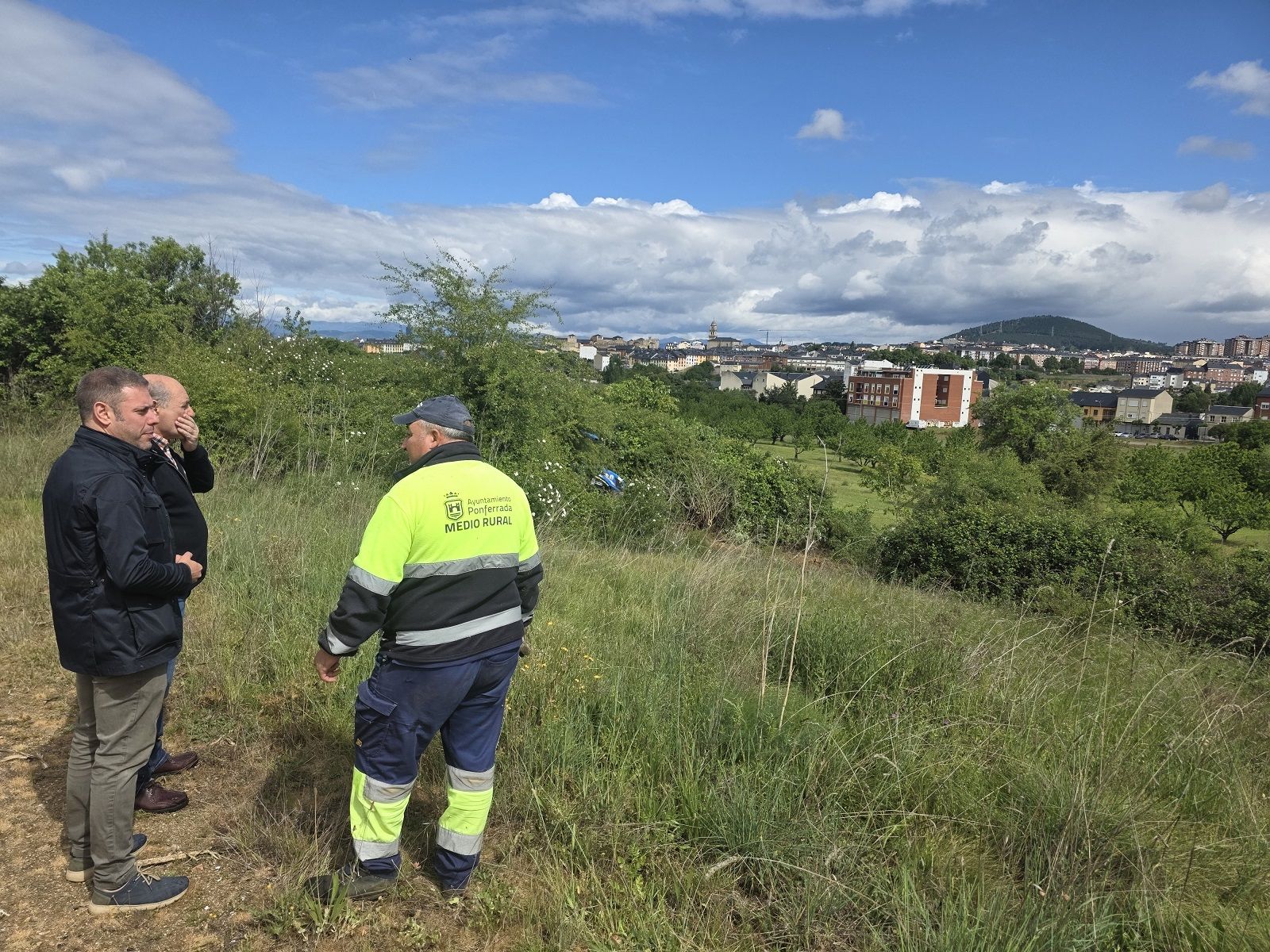 Obras en el Puente Boeza.