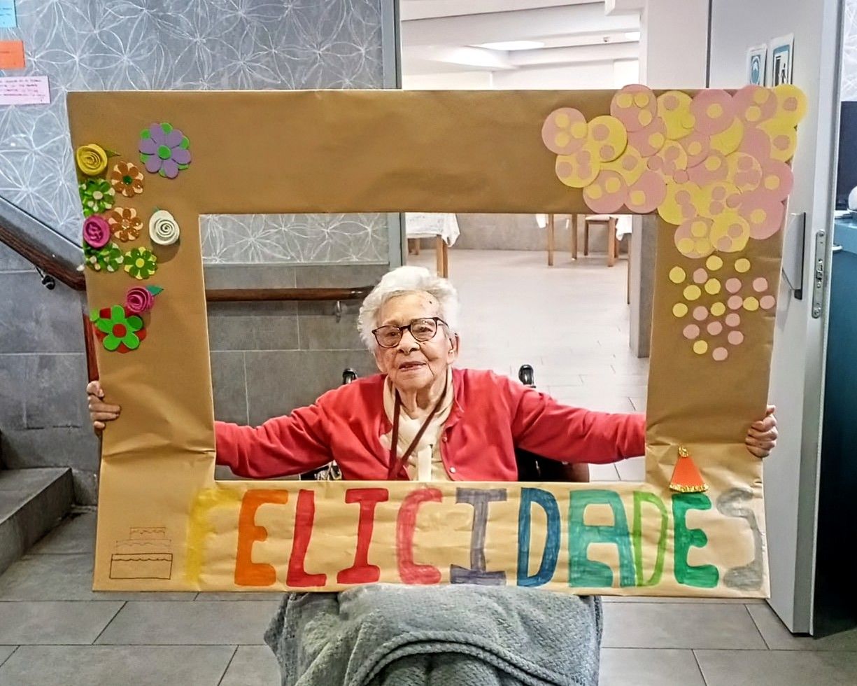 Asunción Carro, Chonita, cumple 101 años