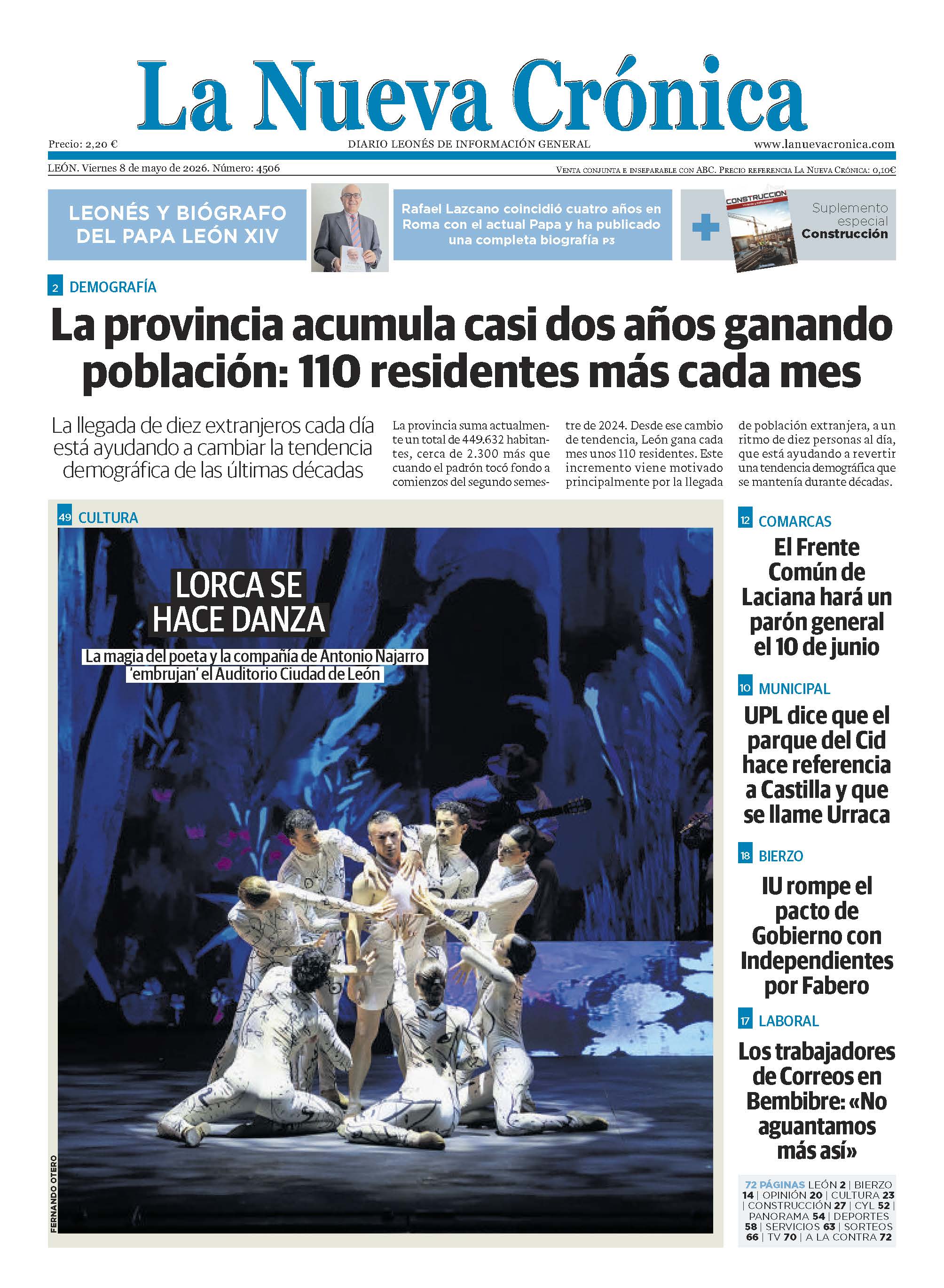 08 05 2026 La Nueva Crónica