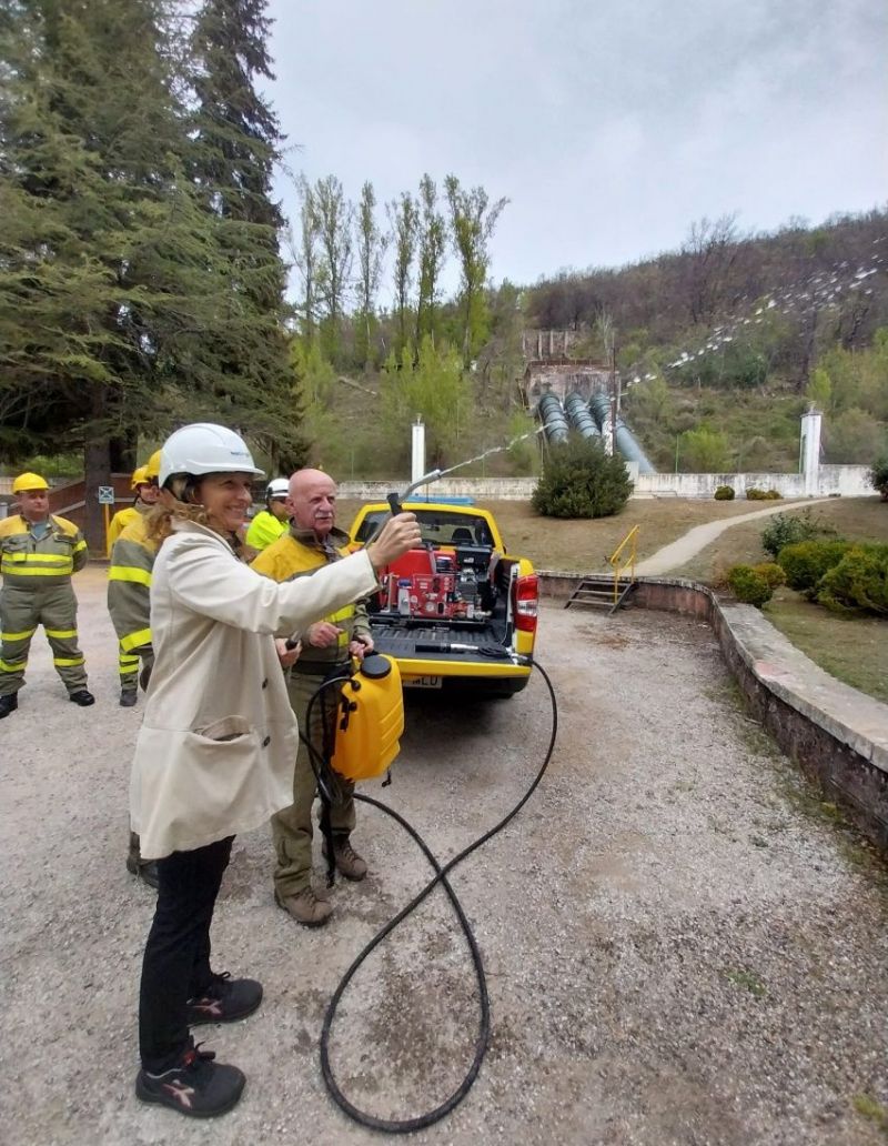 La colaboración entre Naturgy y el Ayuntamiento de Riello permite ampliar los medios (2)