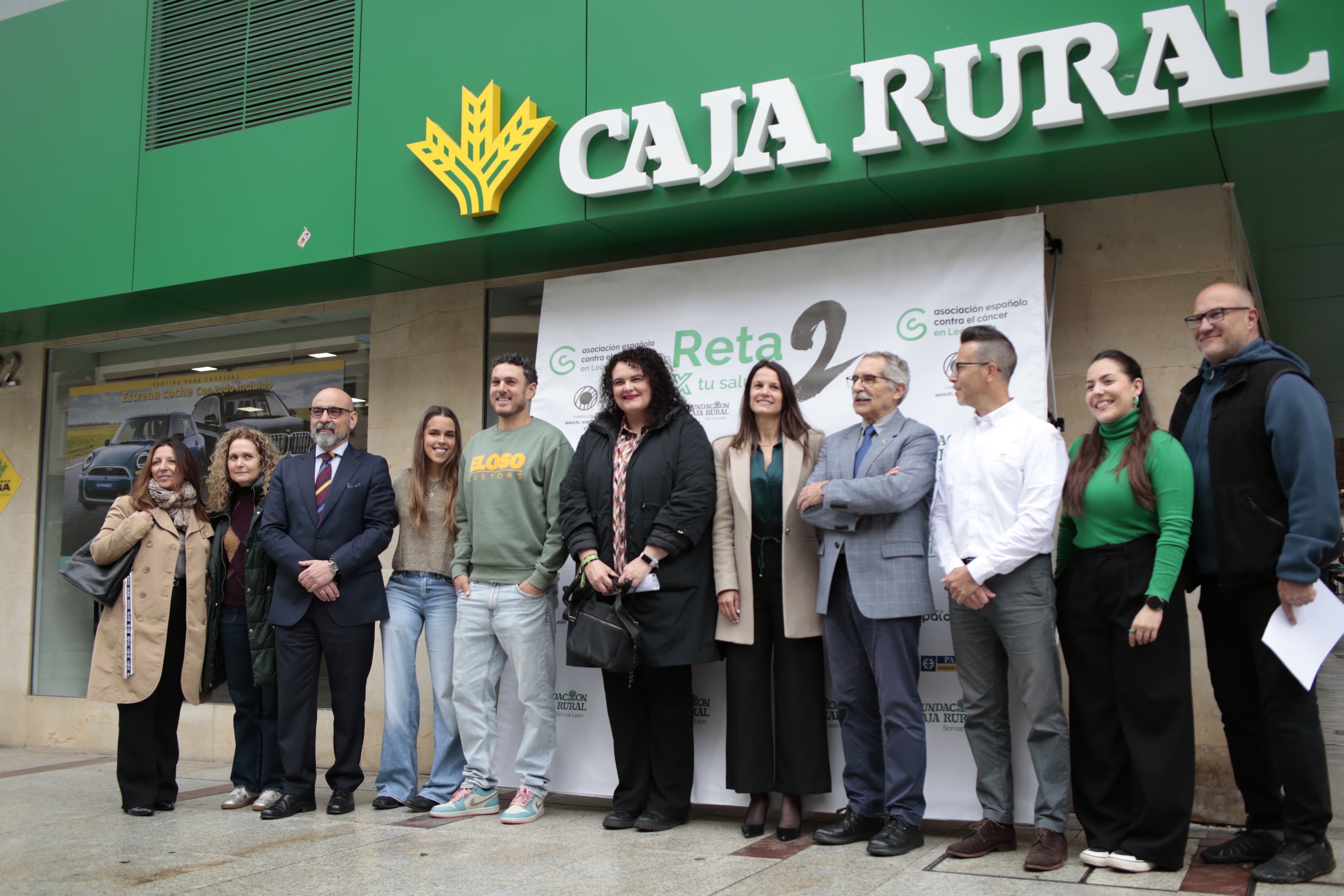 Presentación de la carrera, este lunes en la sede de Caja Rural en León. JAIRO VELASCO