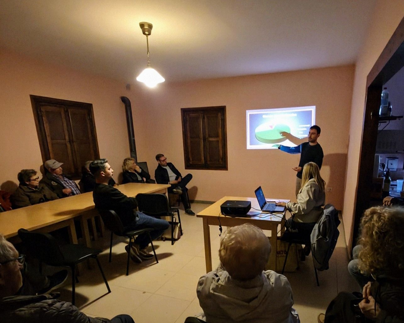 Presentación del proyecto de recuperación de las Minas de Valcabado en Valdefrancos.