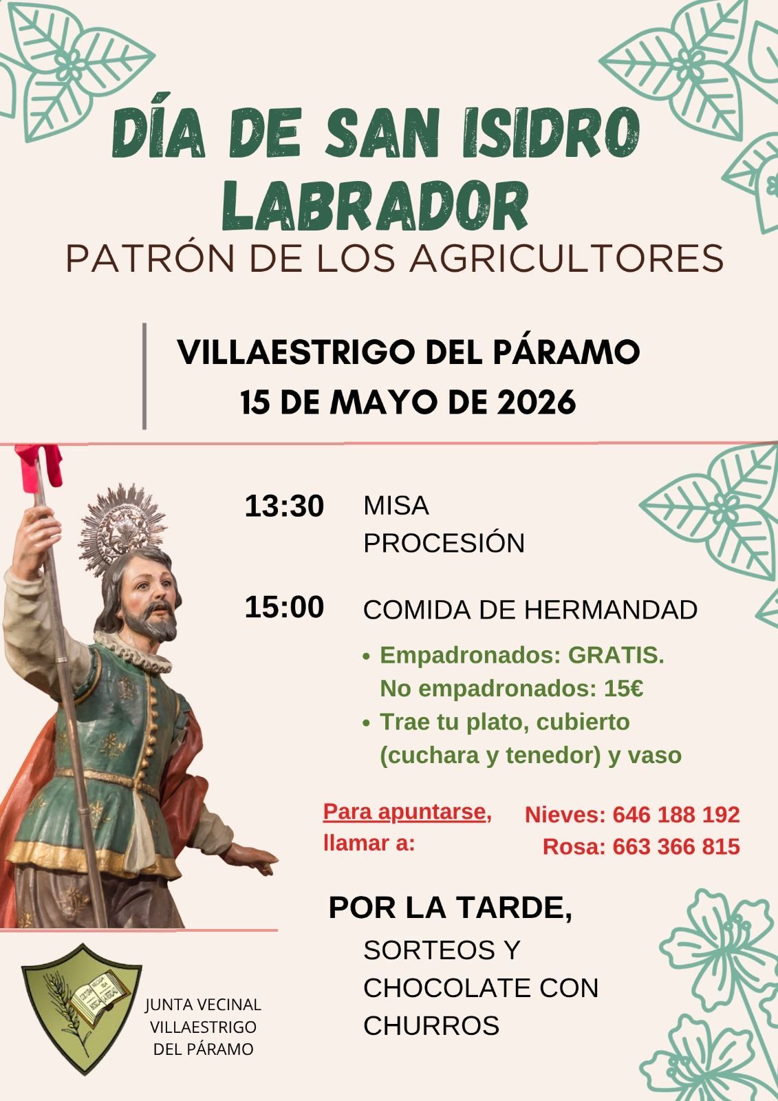 Cartel de Villaestrigo.