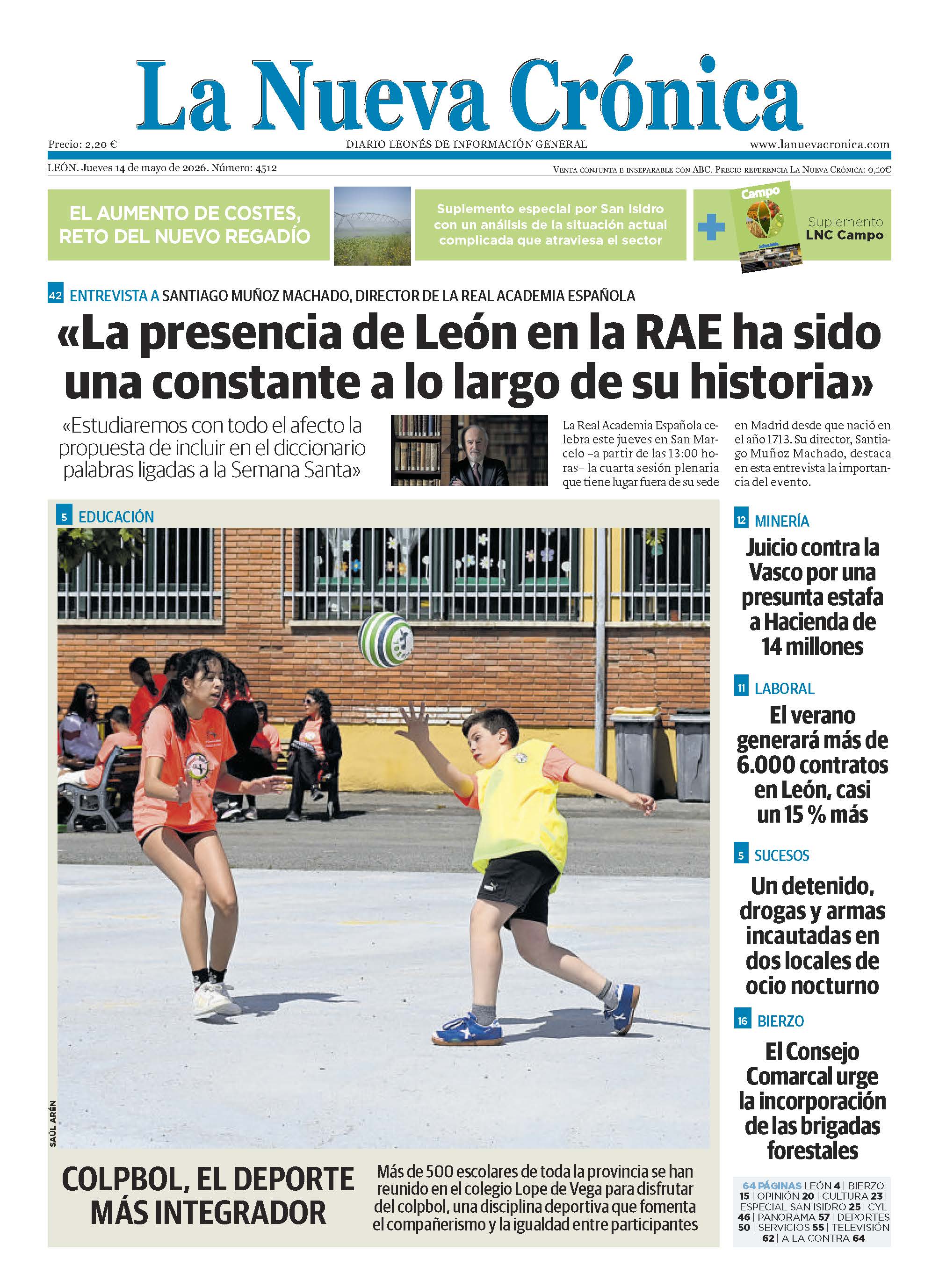 14 05 2026 La Nueva Crónica