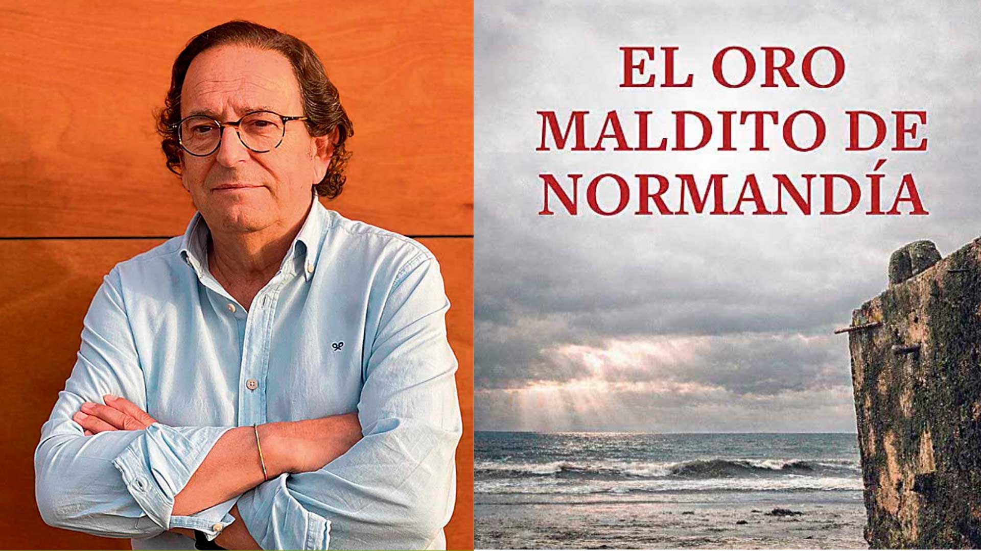 Luis Aznar presenta su novela ‘El oro maldito de Normandía’. | L.N.C.