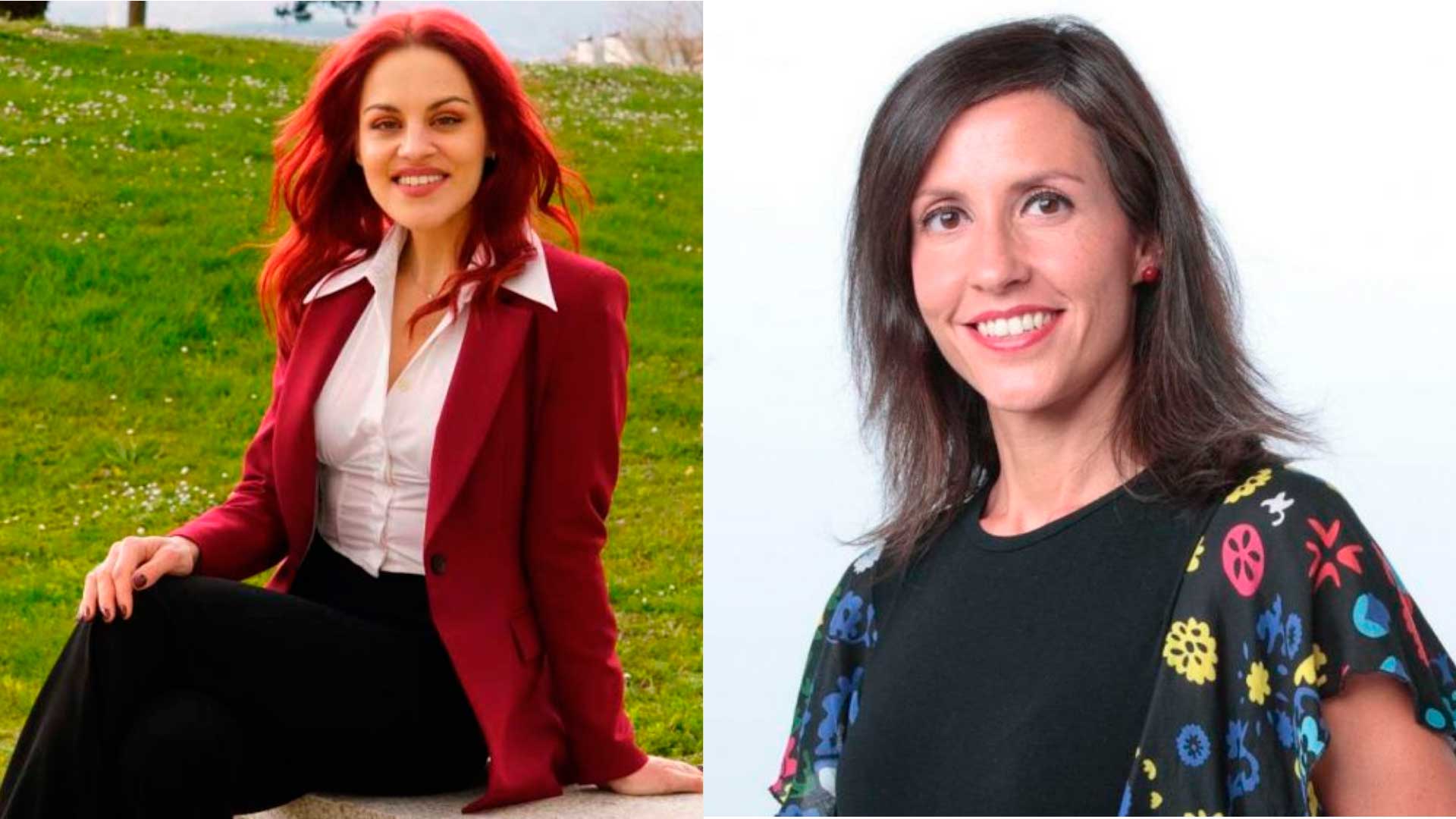 Las leonesas Sara García y Eva Sandoval. | L.N.C.