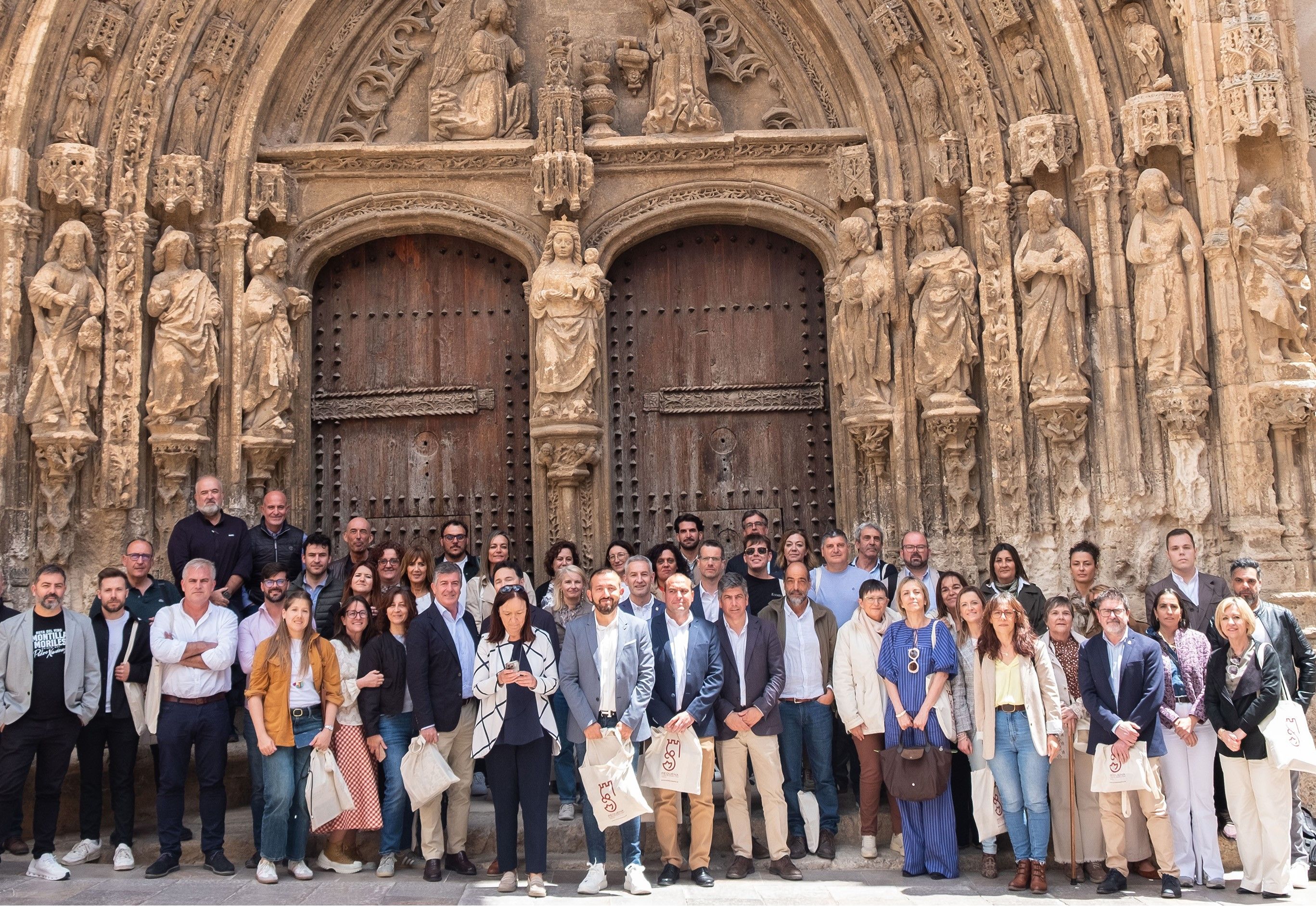 Foto de familia de los participantes en Acevin.