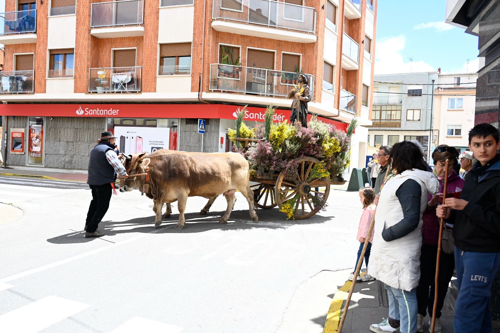 Fiesta de San Isidro en Santa María del Páramo. | SAÚL ARÉN