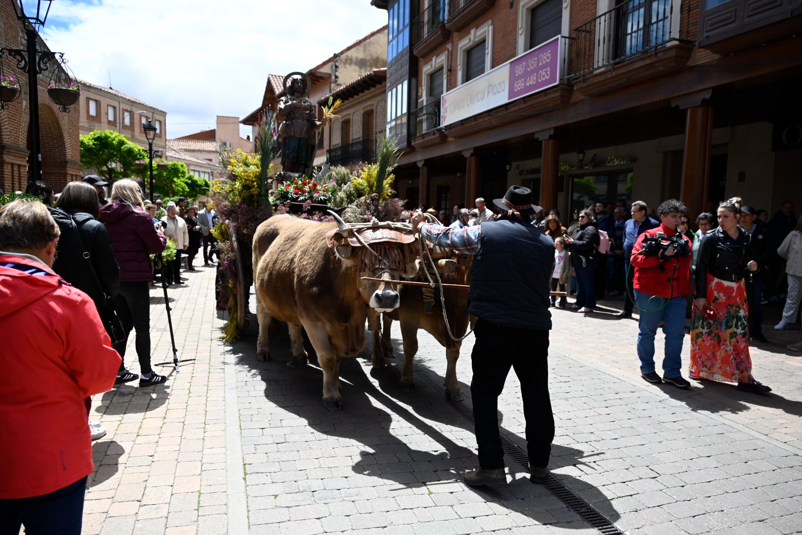 Fiesta de San Isidro en Santa María del Páramo. | SAÚL ARÉN