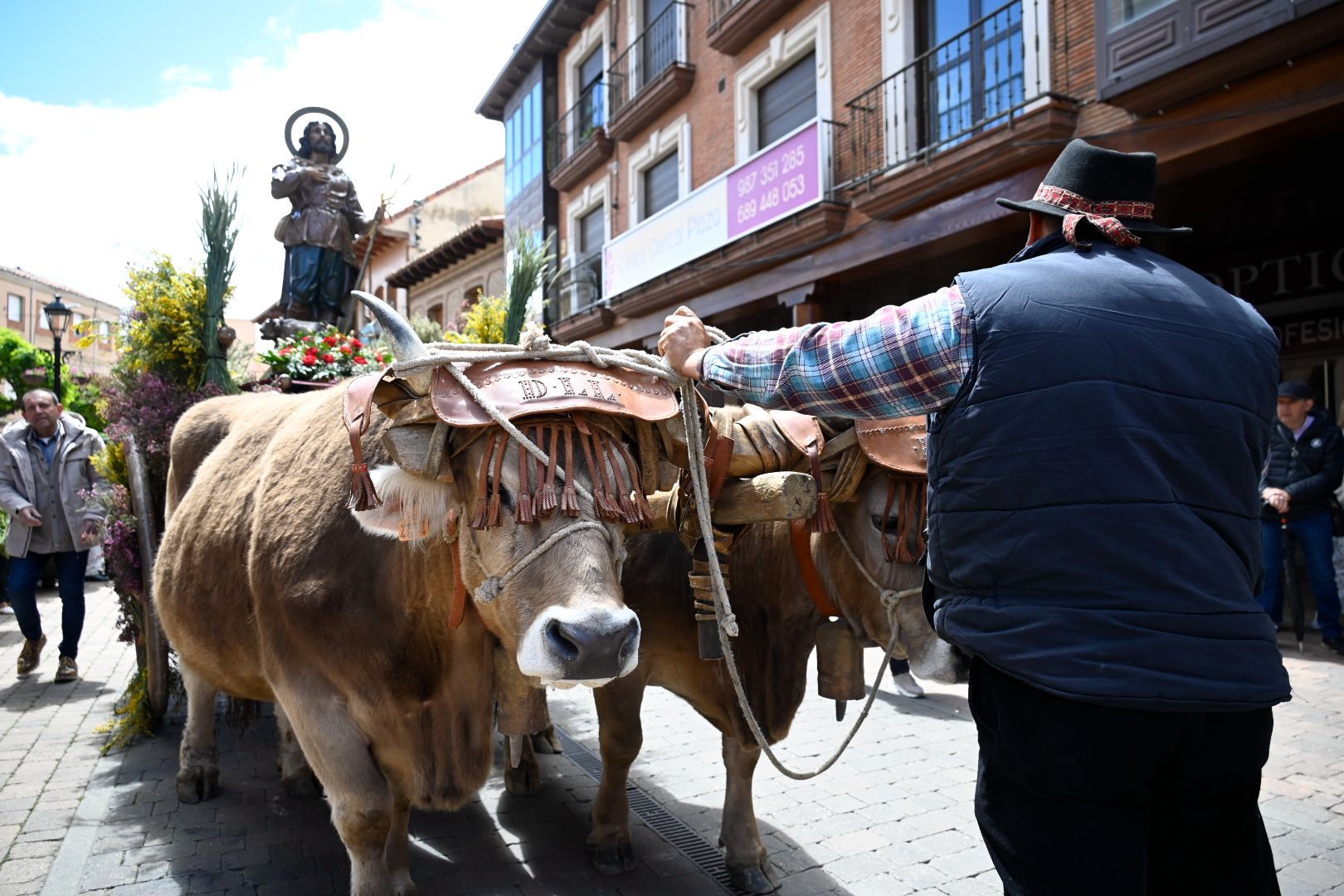 Fiesta de San Isidro en Santa María del Páramo. | SAÚL ARÉN