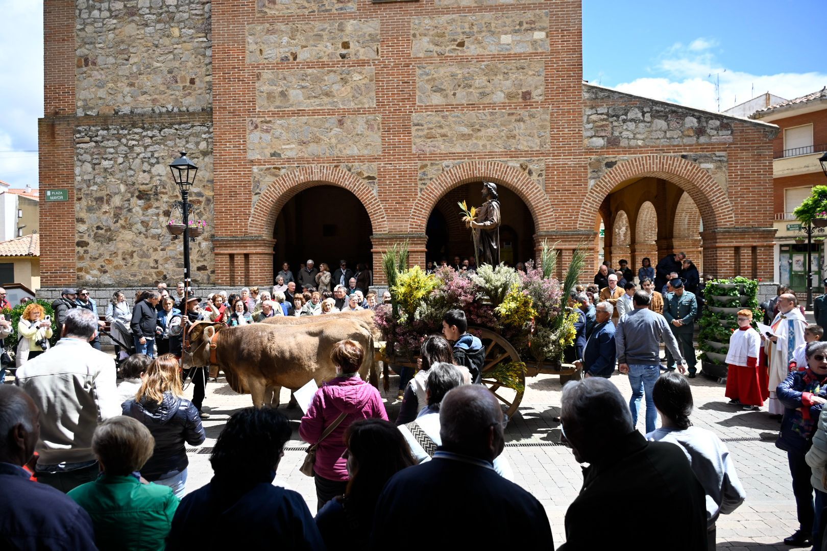 Fiesta de San Isidro en Santa María del Páramo. | SAÚL ARÉN