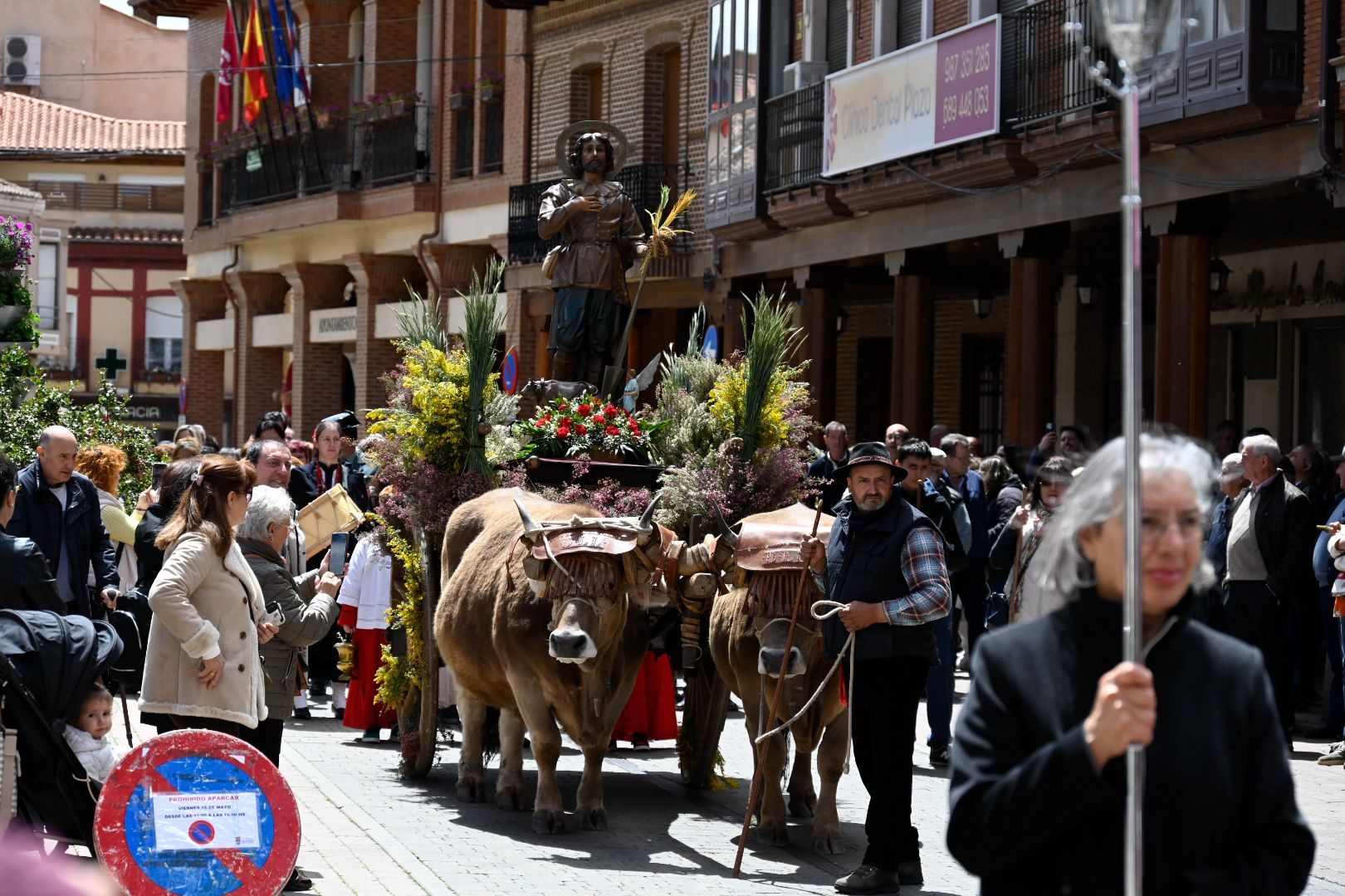 Fiesta de San Isidro en Santa María del Páramo. | SAÚL ARÉN