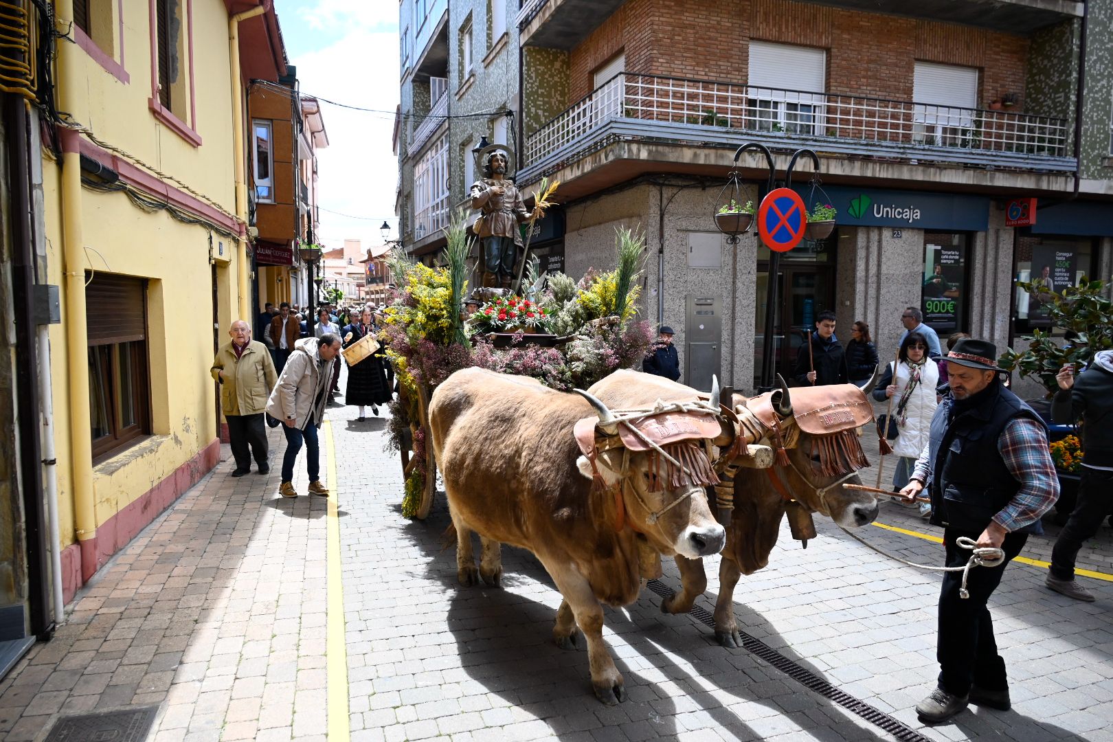 Fiesta de San Isidro en Santa María del Páramo. | SAÚL ARÉN