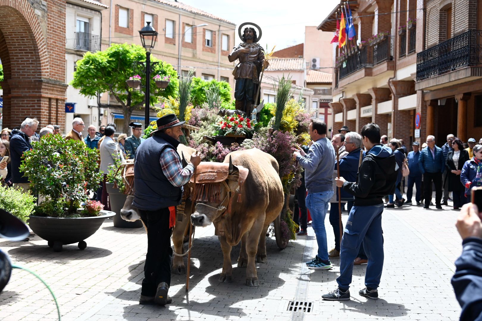 Fiesta de San Isidro en Santa María del Páramo. | SAÚL ARÉN