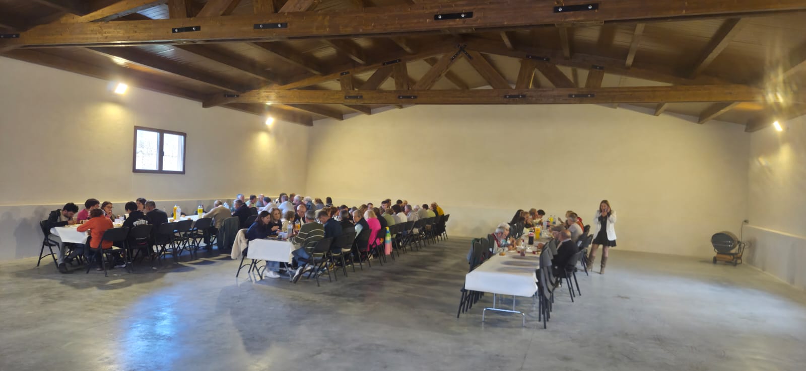 Comida durante la inauguración del espacio. | L.N.C.
