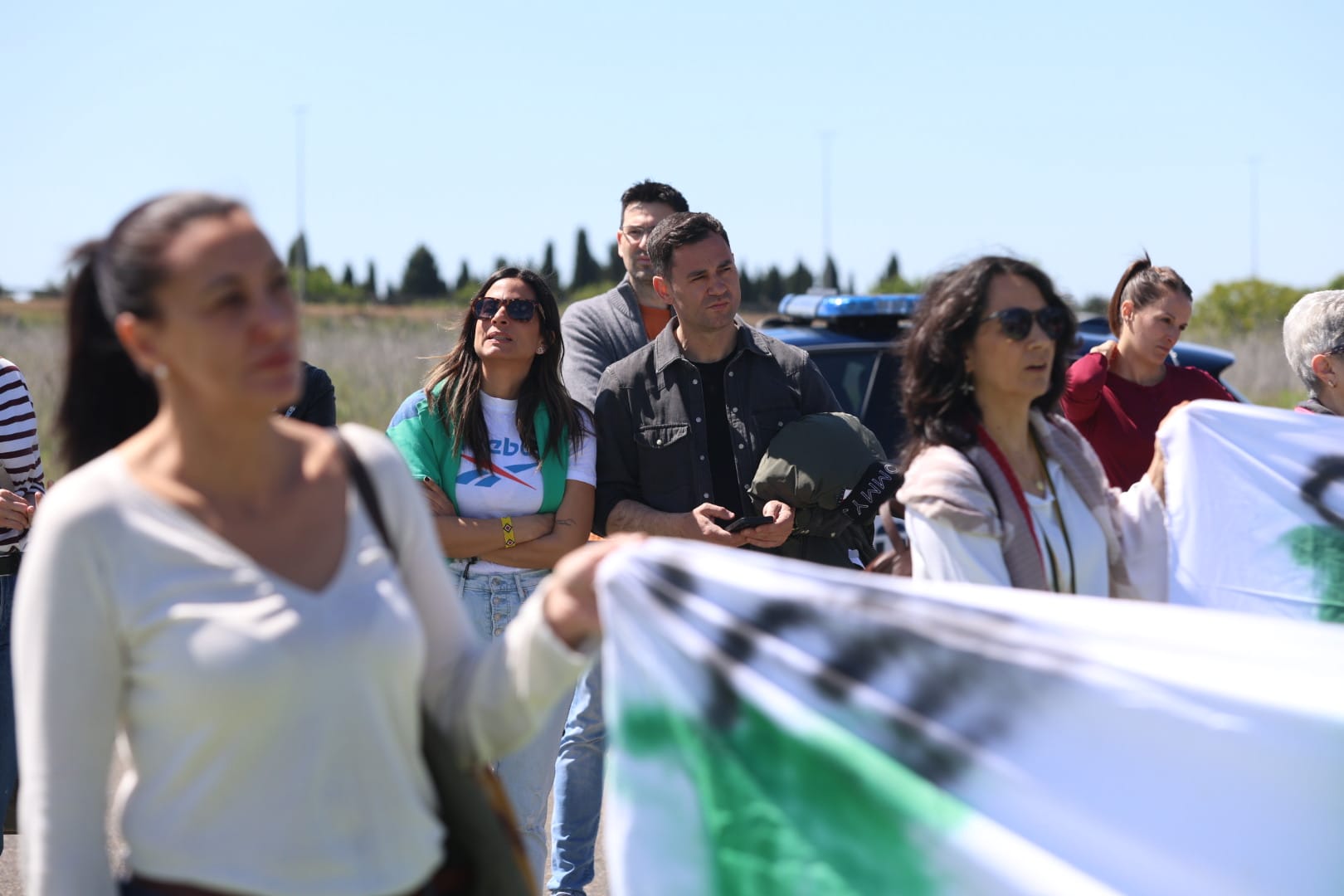 Los vecinos de La Lastra y Puente Castro protestan contra la planta de biomasa