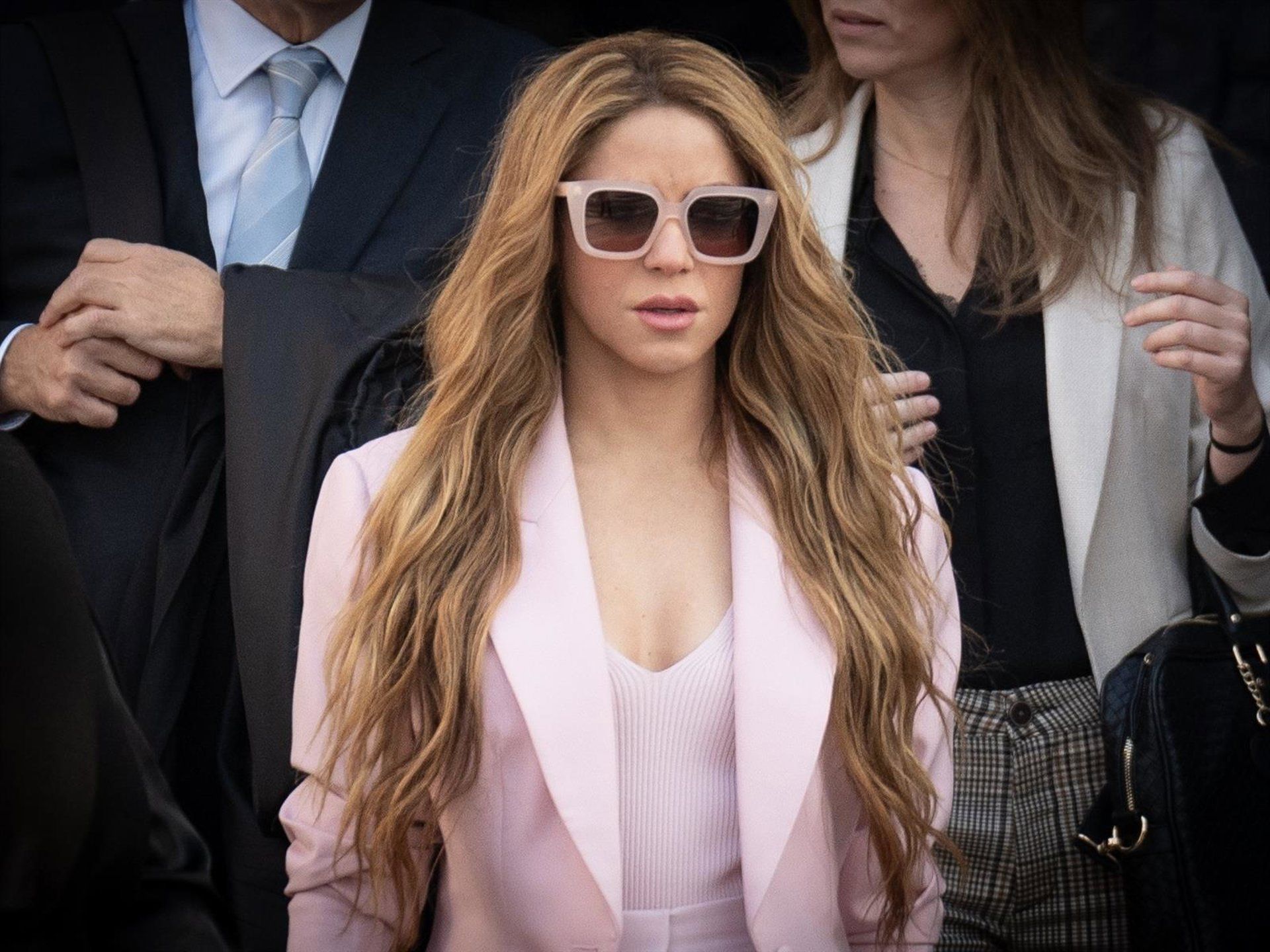  La cantante Shakira, a su salida de la Audiencia Nacional | EUROPA PRESS