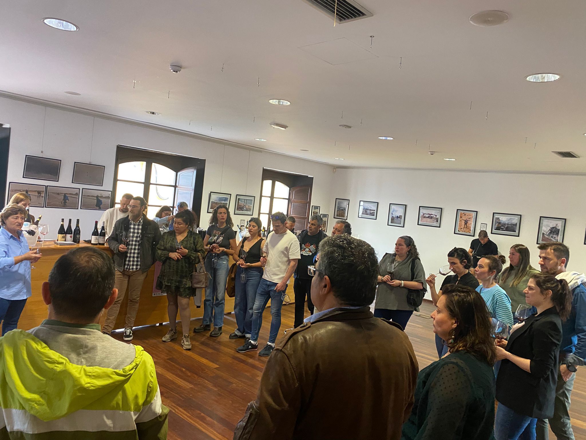 La cata de inicio de la Feria. | E.G.