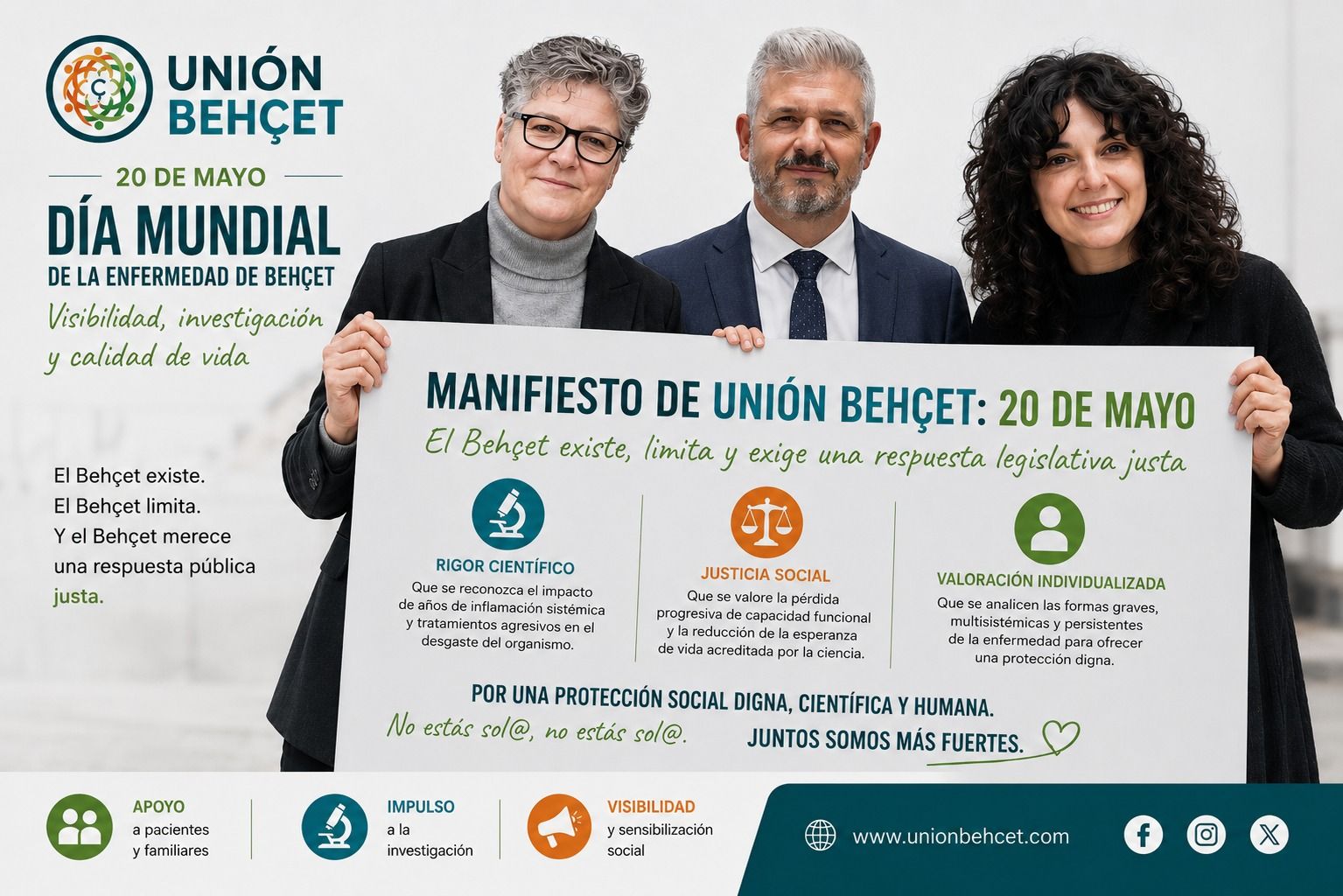 Cartel conmemorativo del Día Mundial de la Enfermedad de Behçet. | UNIÓN BEHÇET Cartel conmemorativo del Día Mundial de la Enfermedad de Behçet. | UNIÓN BEHÇET