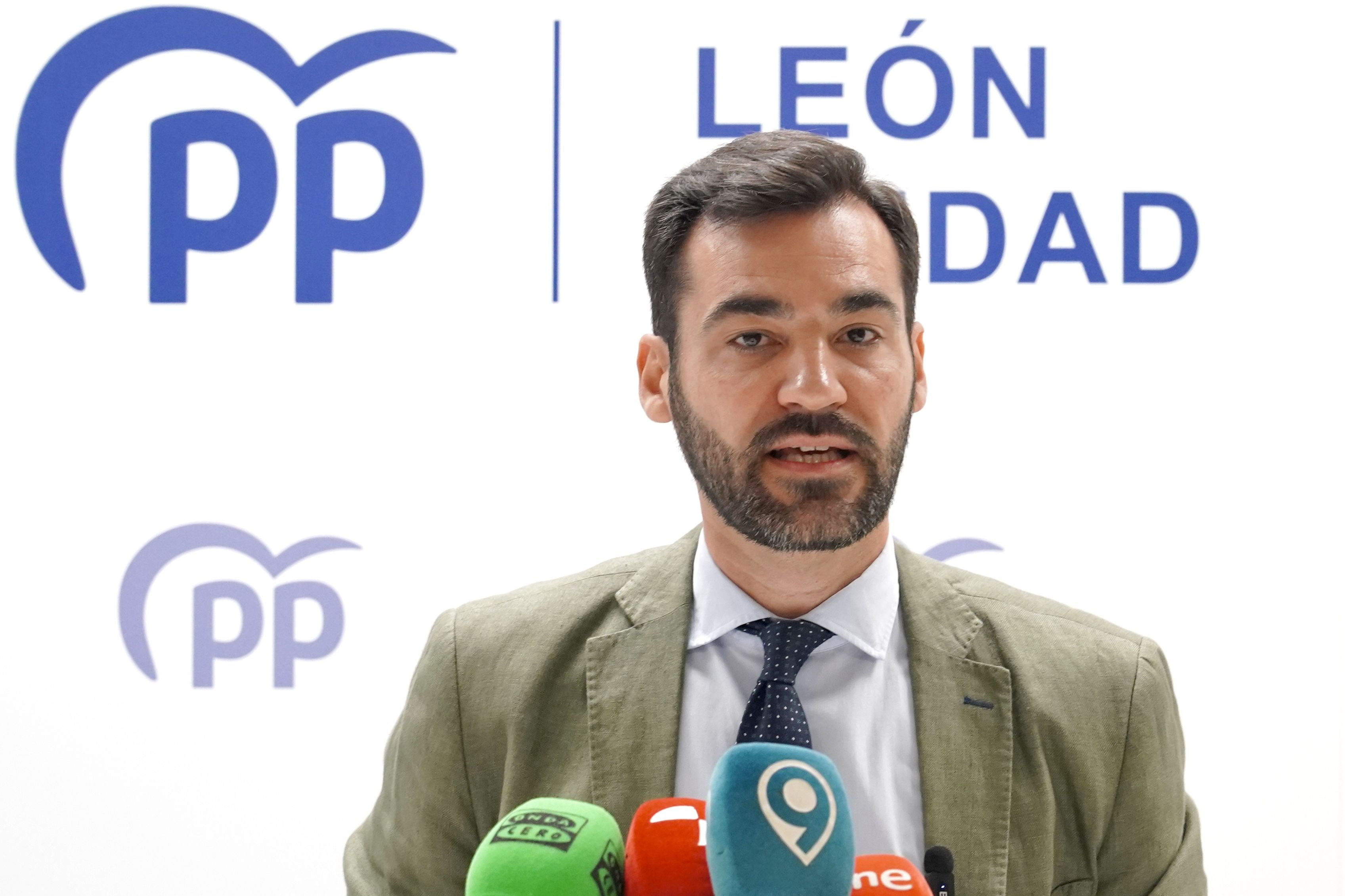 El portavoz del PP de León, David Fernández. | CAMPILLO (ICAL)
