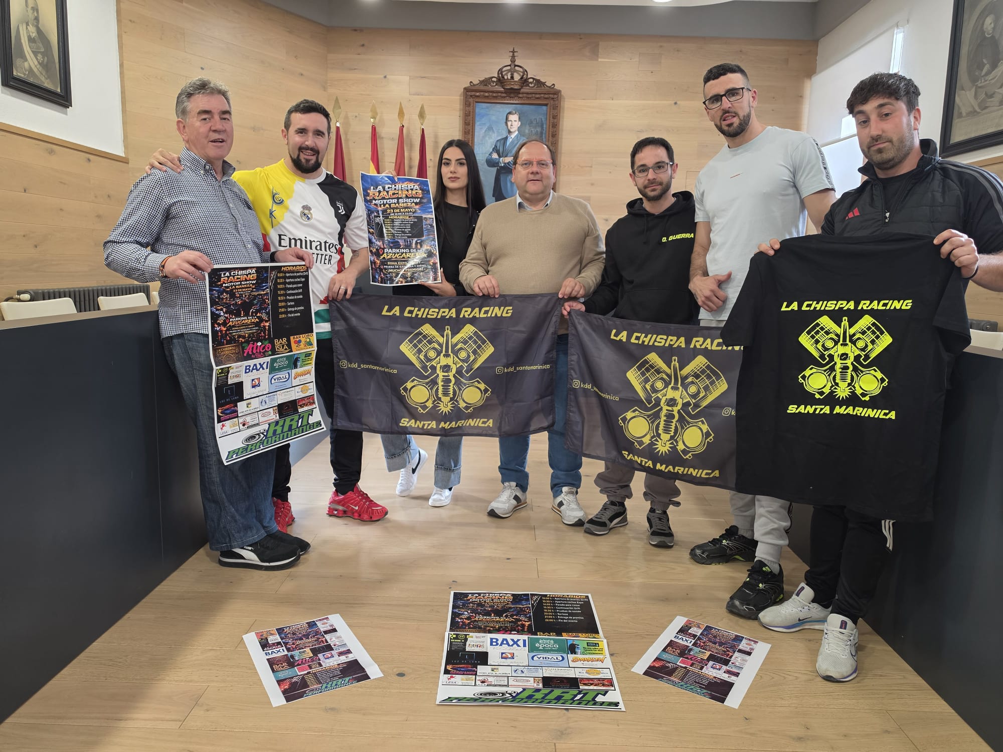 Presentación de la cita ‘La Chispa Racing Motor Show’. | L.N.C.