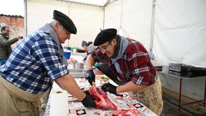 La Feria de Santa Catalina apuesta por el sector agroalimentario y la tradición. SAÚL ARÉN