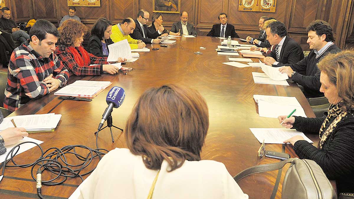 Imagen de archivo de una de las asambleas de concejales. | DANIEL MARTÍN