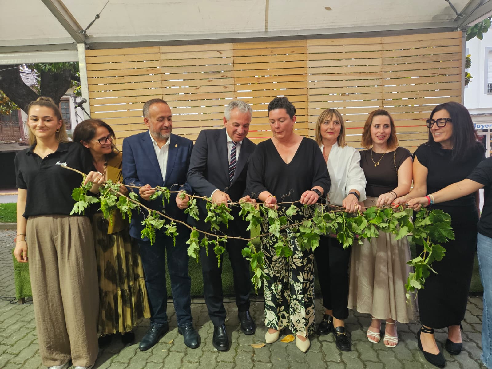 Apertura de la feria en Cacabelos.