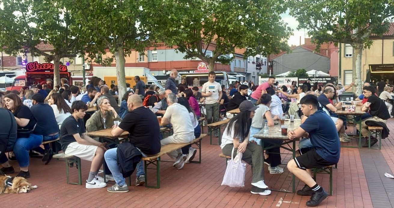 Los food trucks tuvieron también gran acogida. | L.N.C.