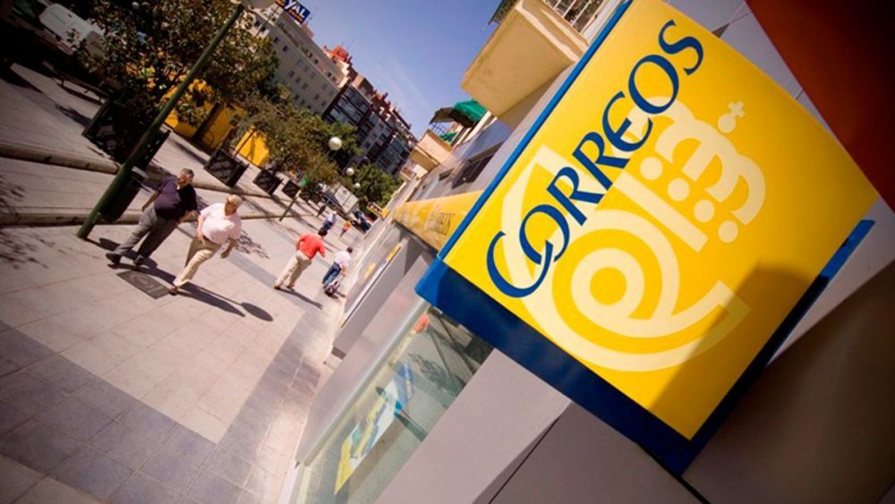 Imagen de archivo de una oficina de Correos.
