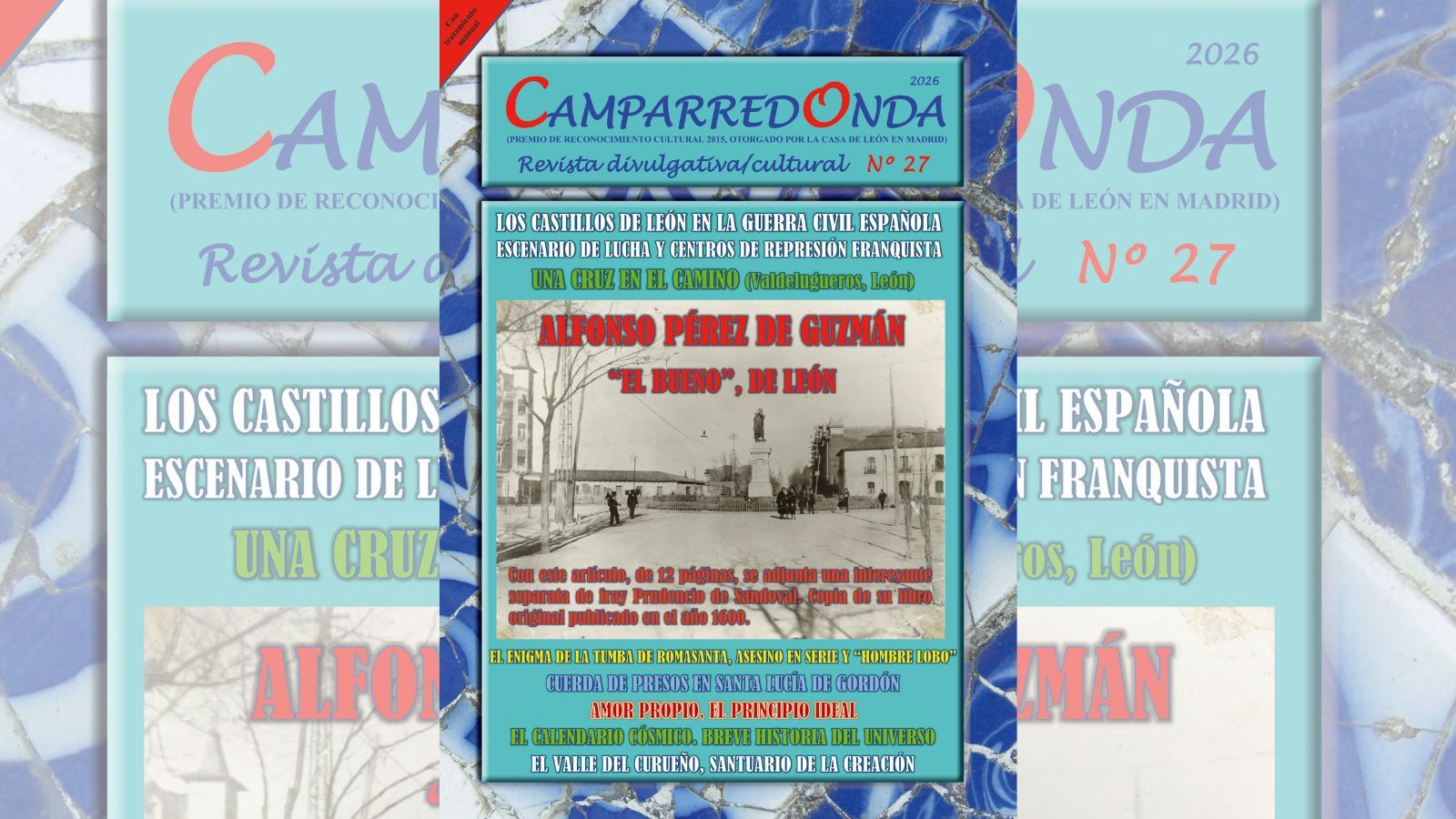 La portada del número 27 de la revista leonesa CaparredOnda.