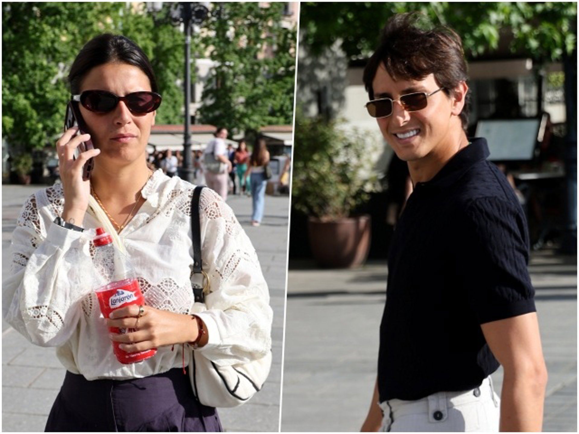 Andrés Roca Rey camina por la calle junto a Tana Rivera, a 27 de mayo de 2026, en Madrid (España) - EUROPA PRESS REPORTAJES